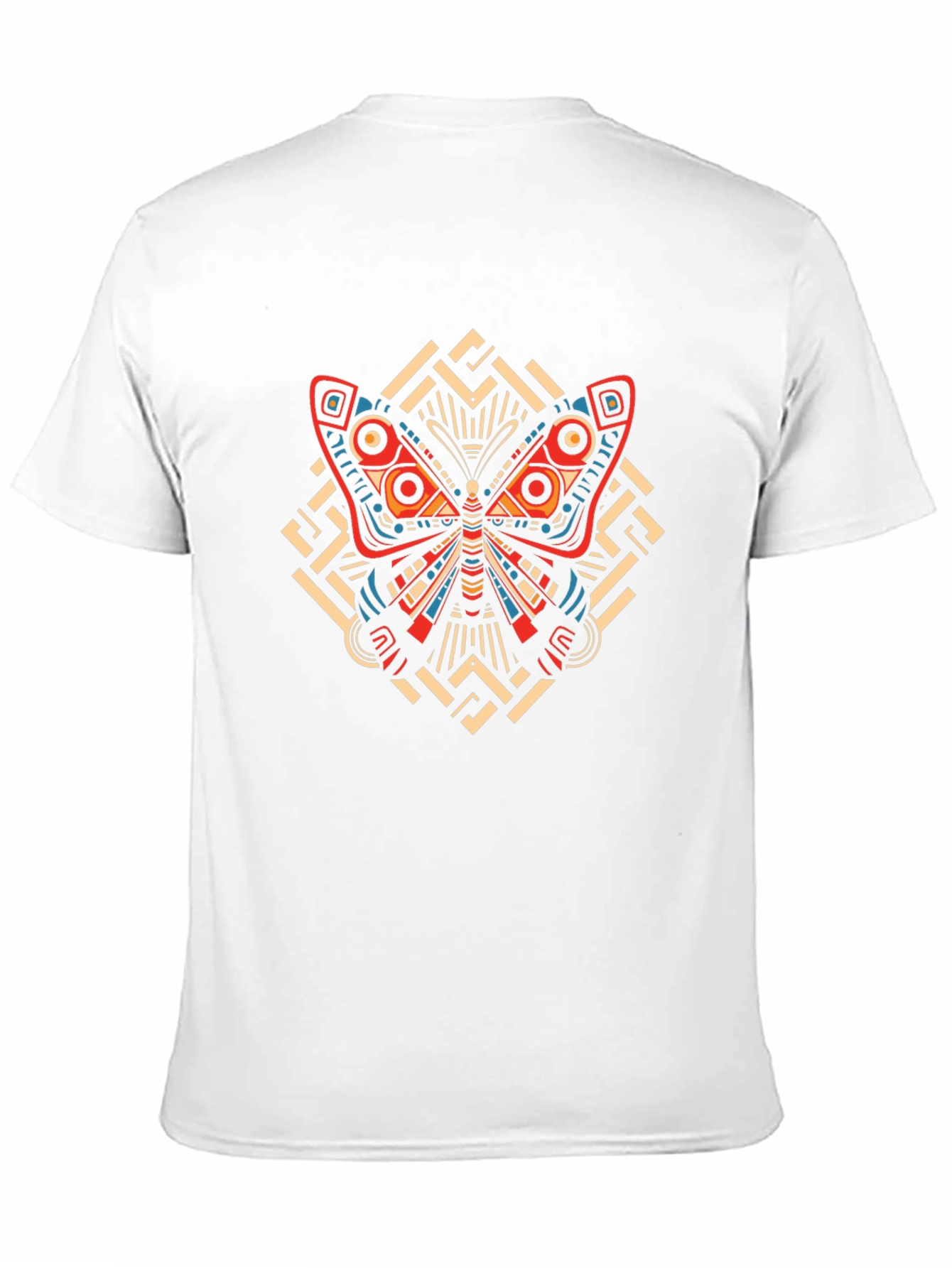 Black Butterfly Graphic Print Crew Neck T-Shirt view 11