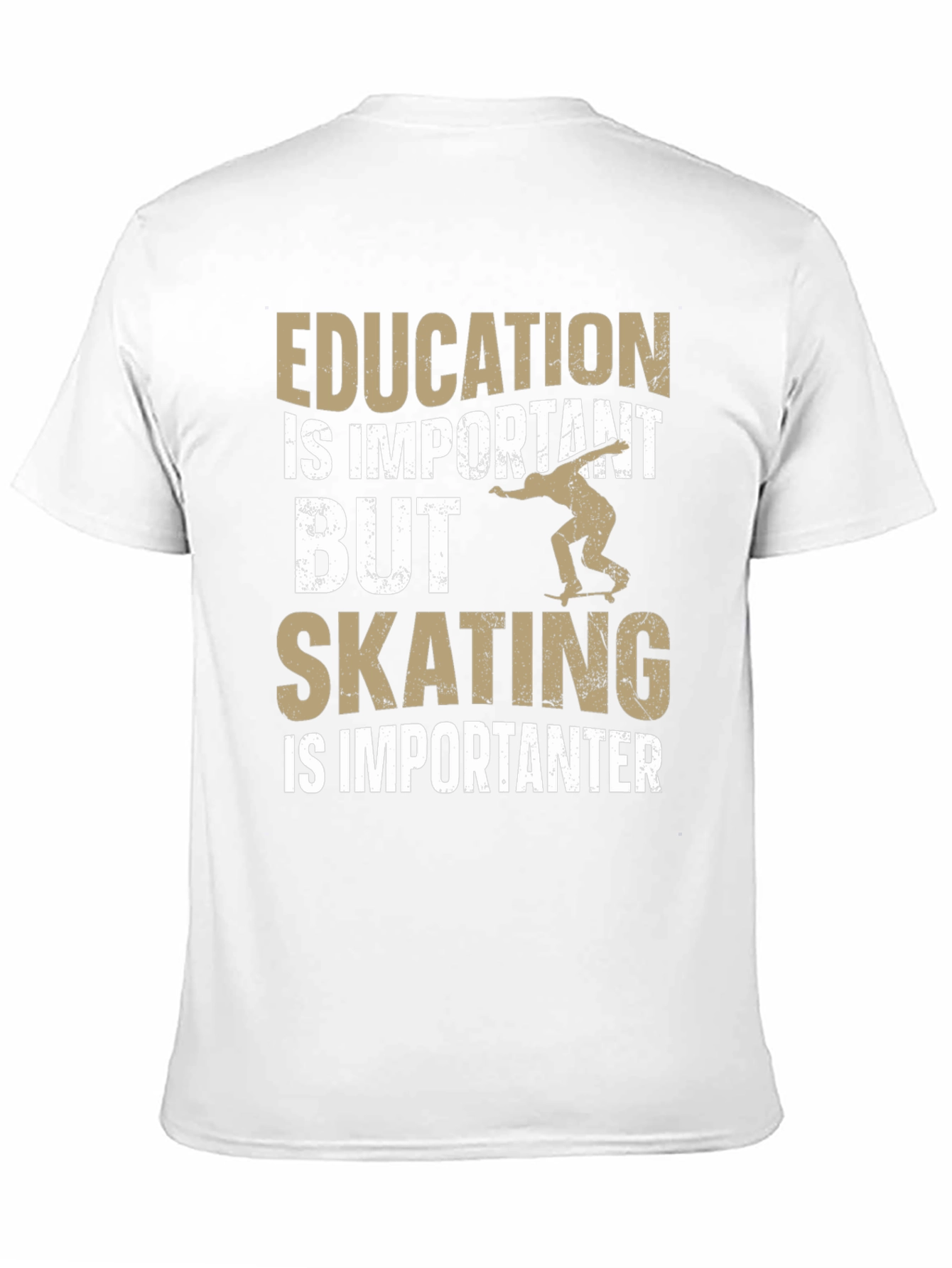 Black Skating is Importanter T-Shirt view 11