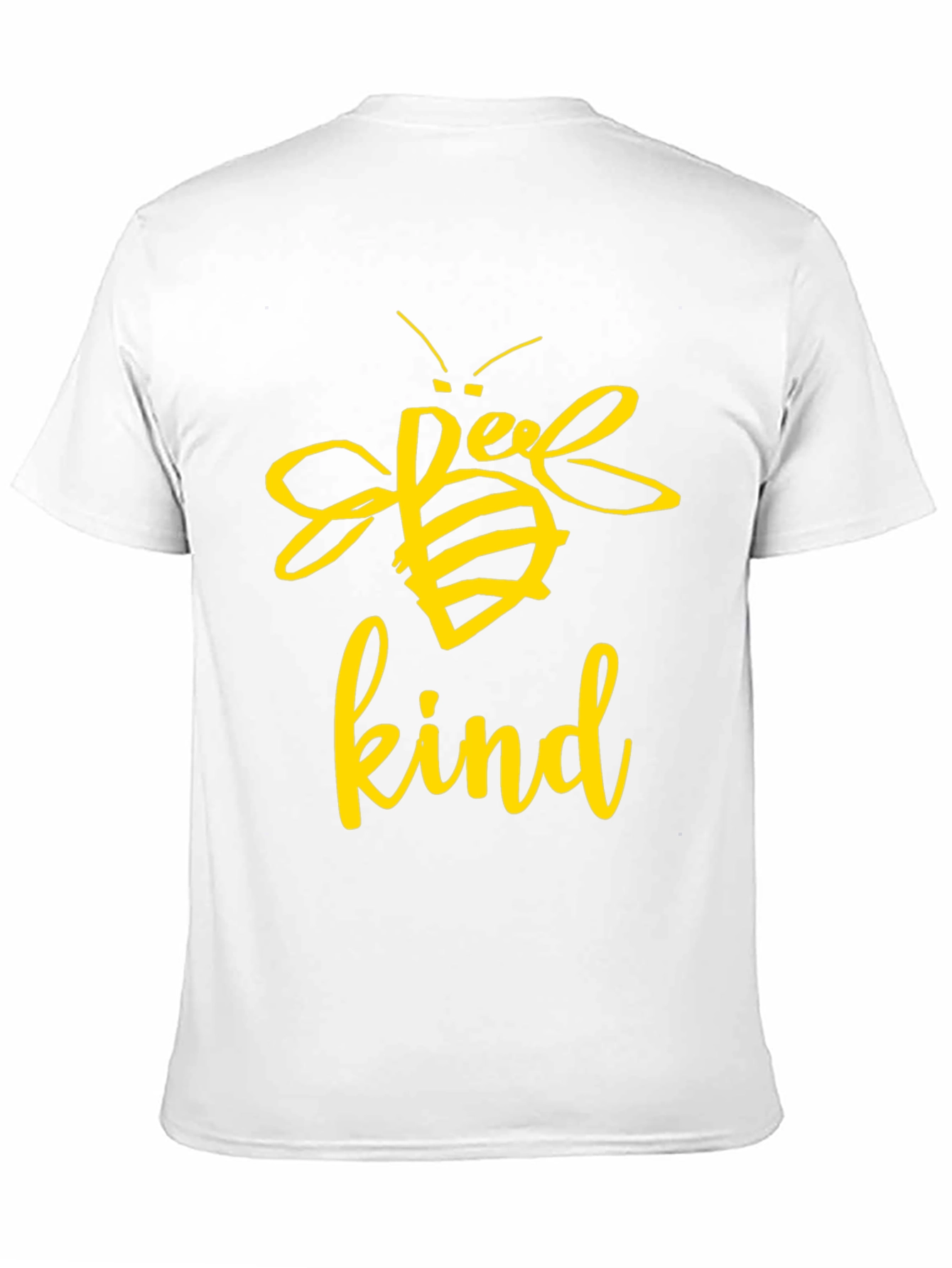 Black Bee Kind Graphic T-Shirt - Unisex Black Tee view 11