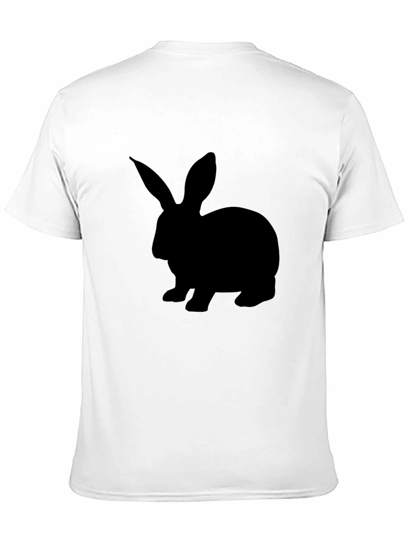 Black Rabbit Graphic Tee - Men's Casual Short Sleeve T-Shirt - 11