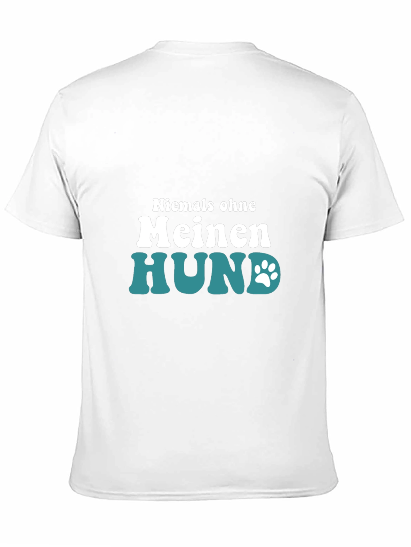 Black Niemals Ohne Meinen Hund T-Shirt - Dog Lover Tee view 11