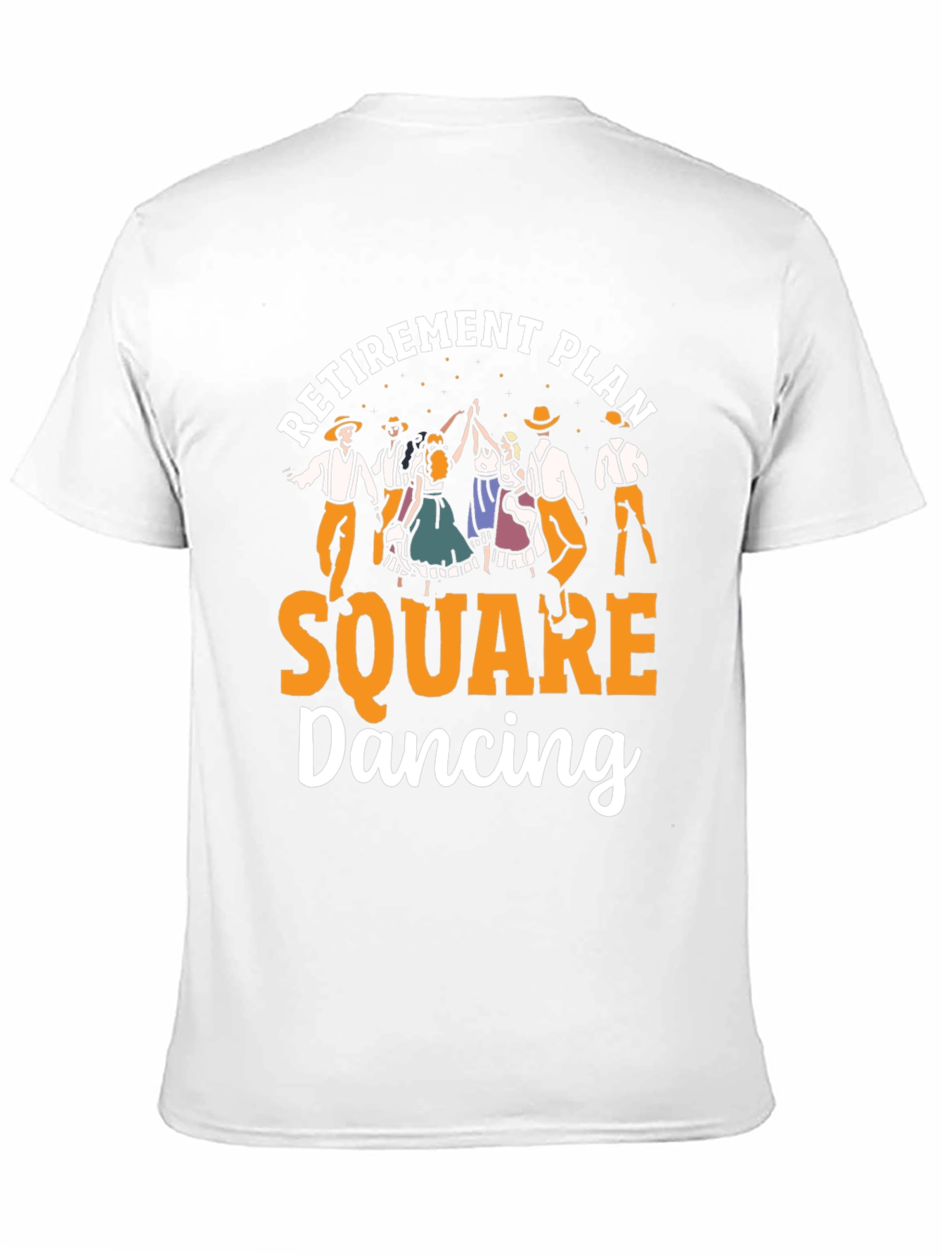 Black Retirement Plan Square Dancing T-Shirt view 11