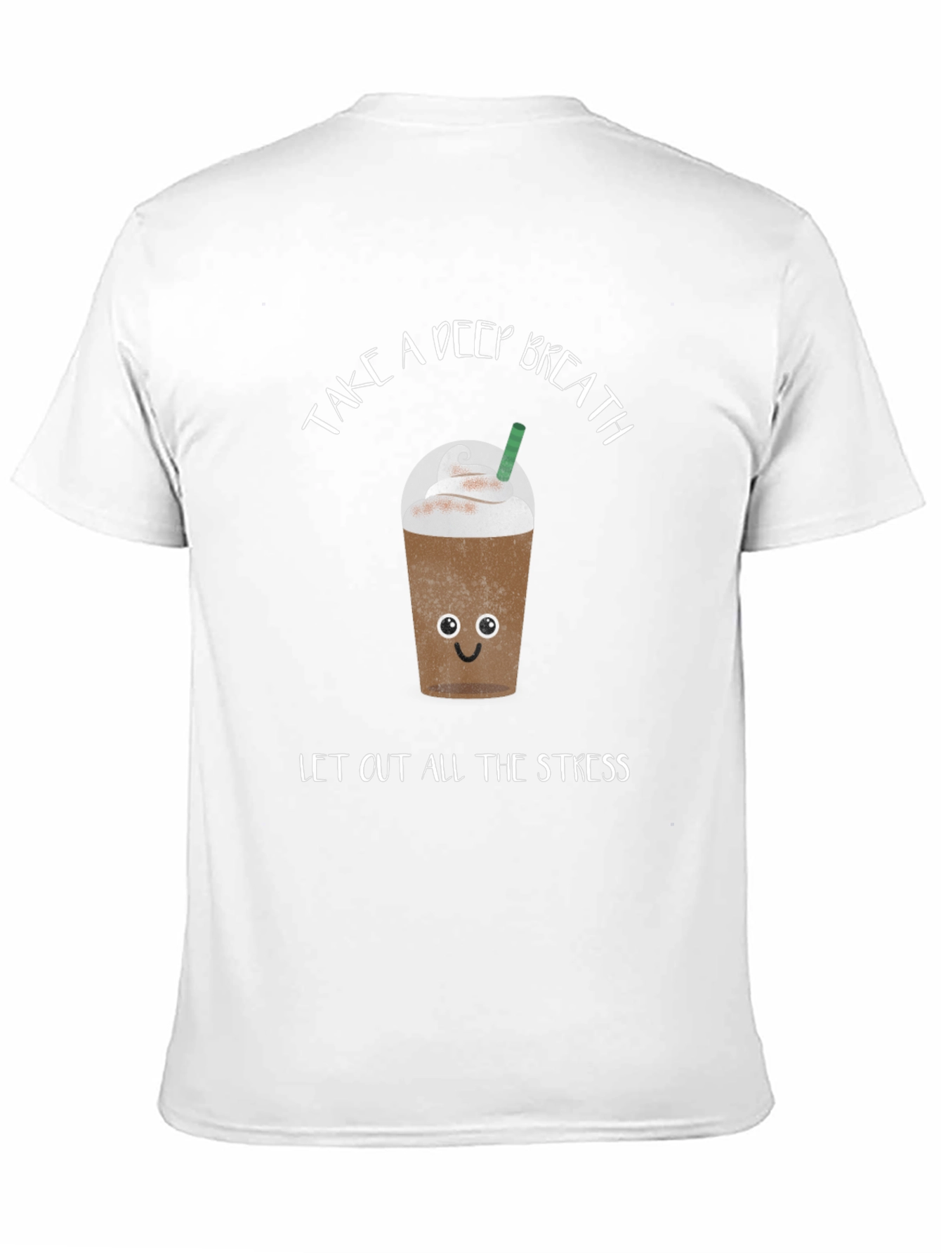 Black Relaxing Coffee Graphic Tee view 11