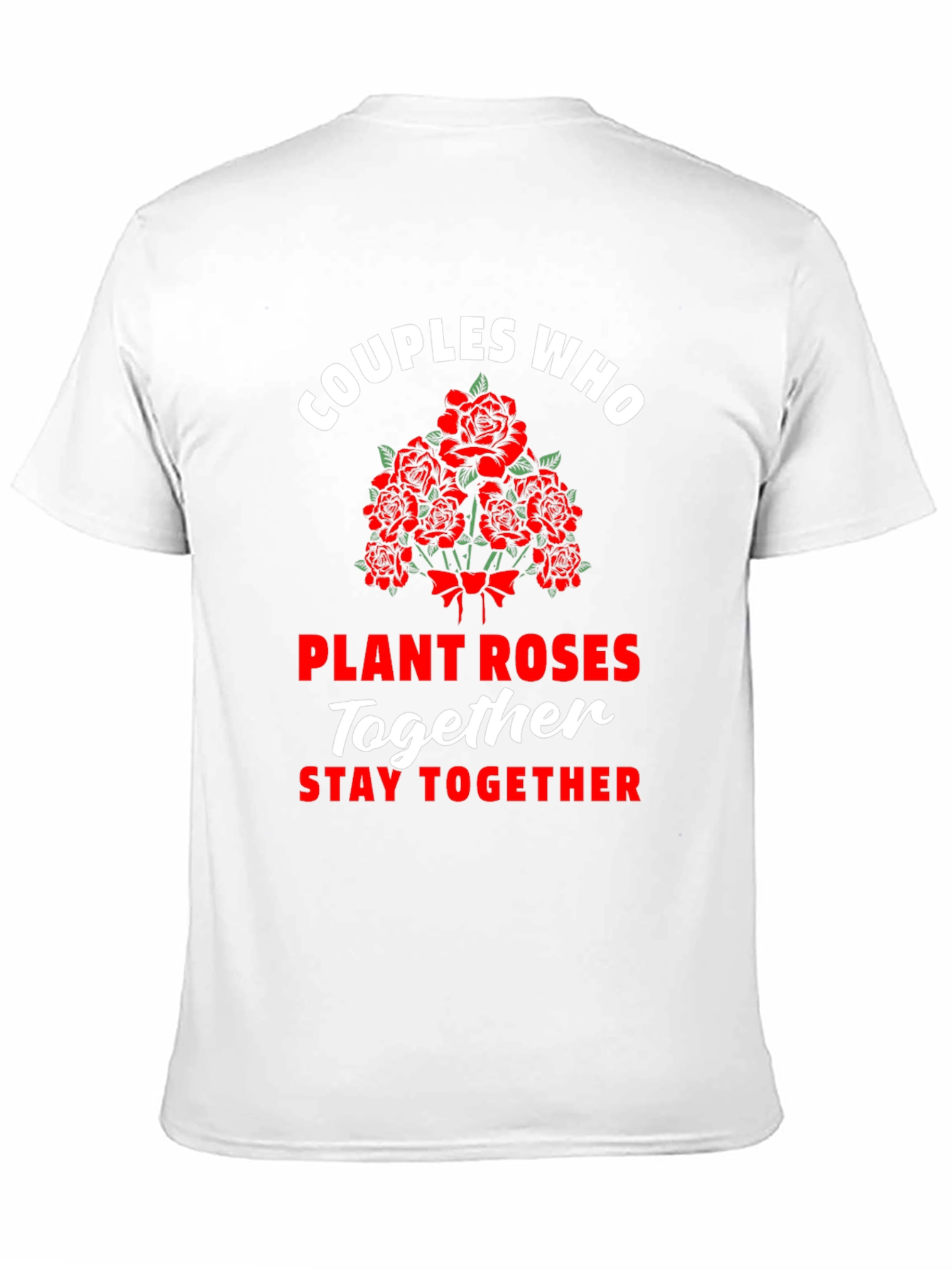 Black Couples Who Plant Roses T-Shirt view 11