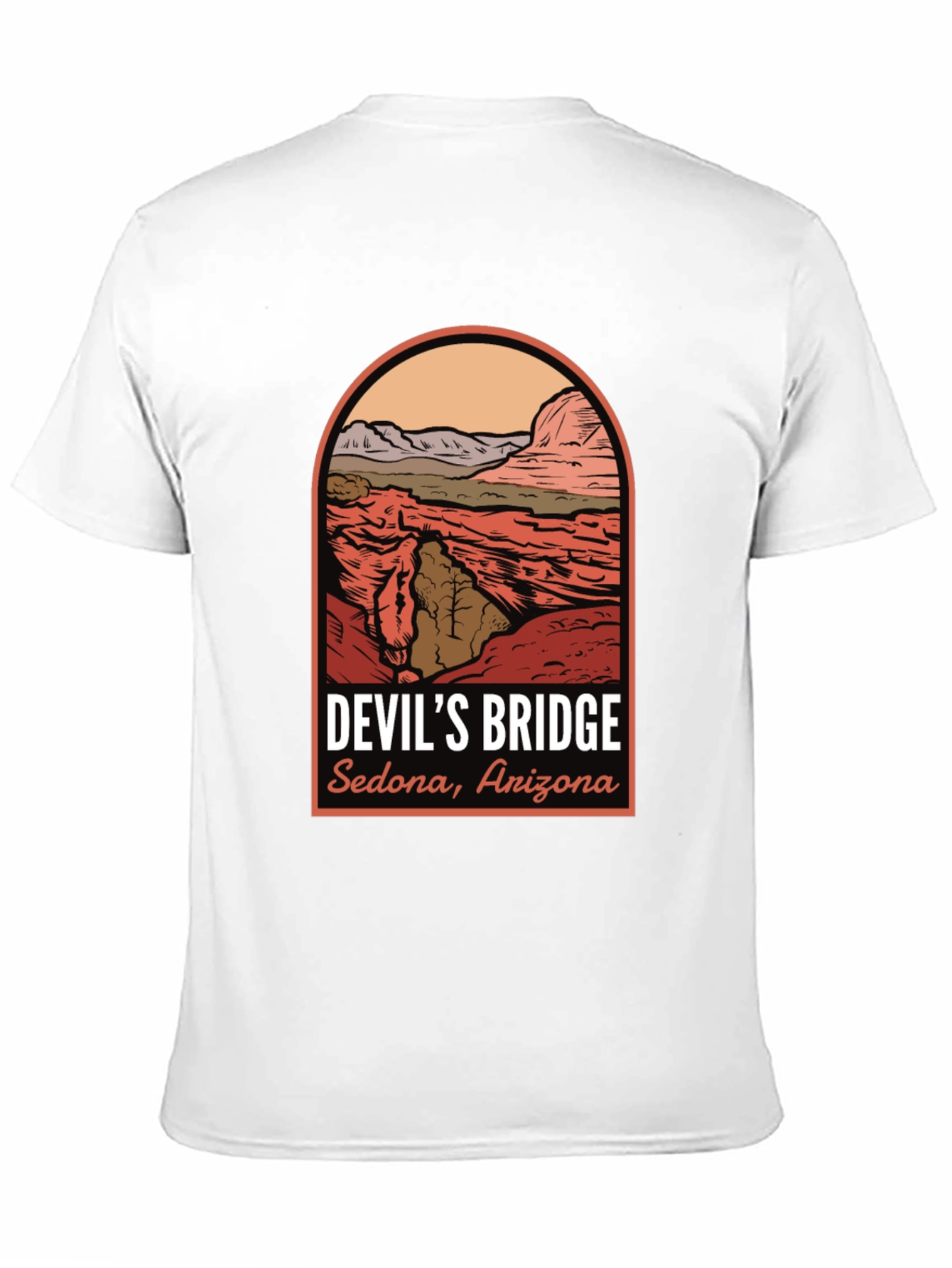 Devil's Bridge Arizona Graphic Tee - Sedona Adventure Shirt - 11