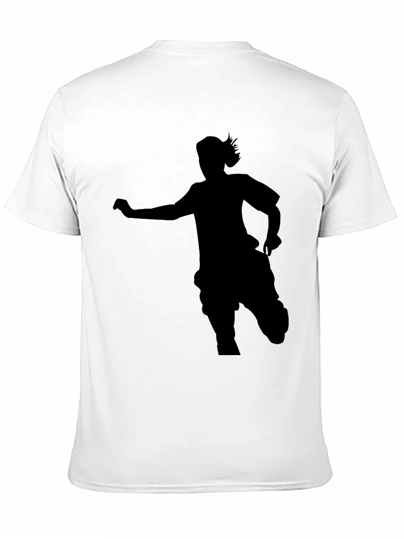 Black Silhouette Figure Black T-Shirt view 11