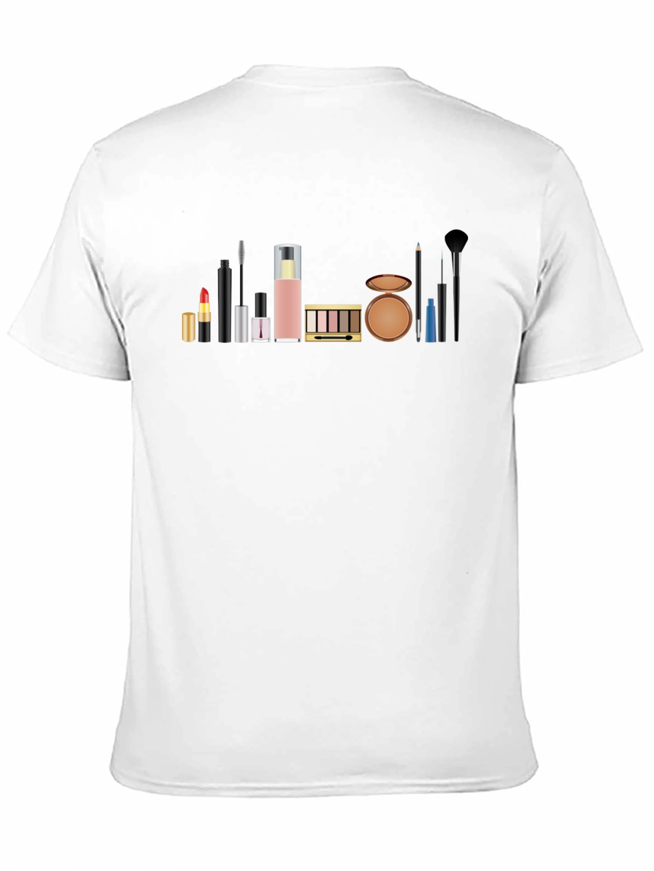 Black Makeup Lover's T-Shirt view 11