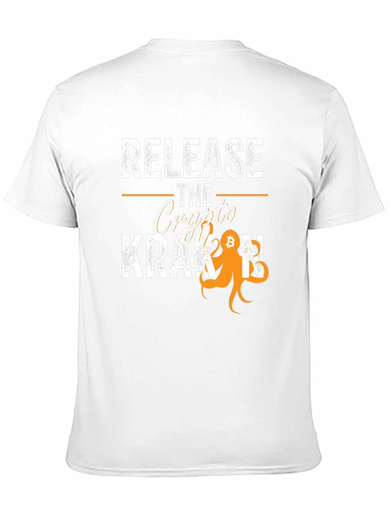 Black Release The Crypto Kraken Bitcoin T-Shirt view 11