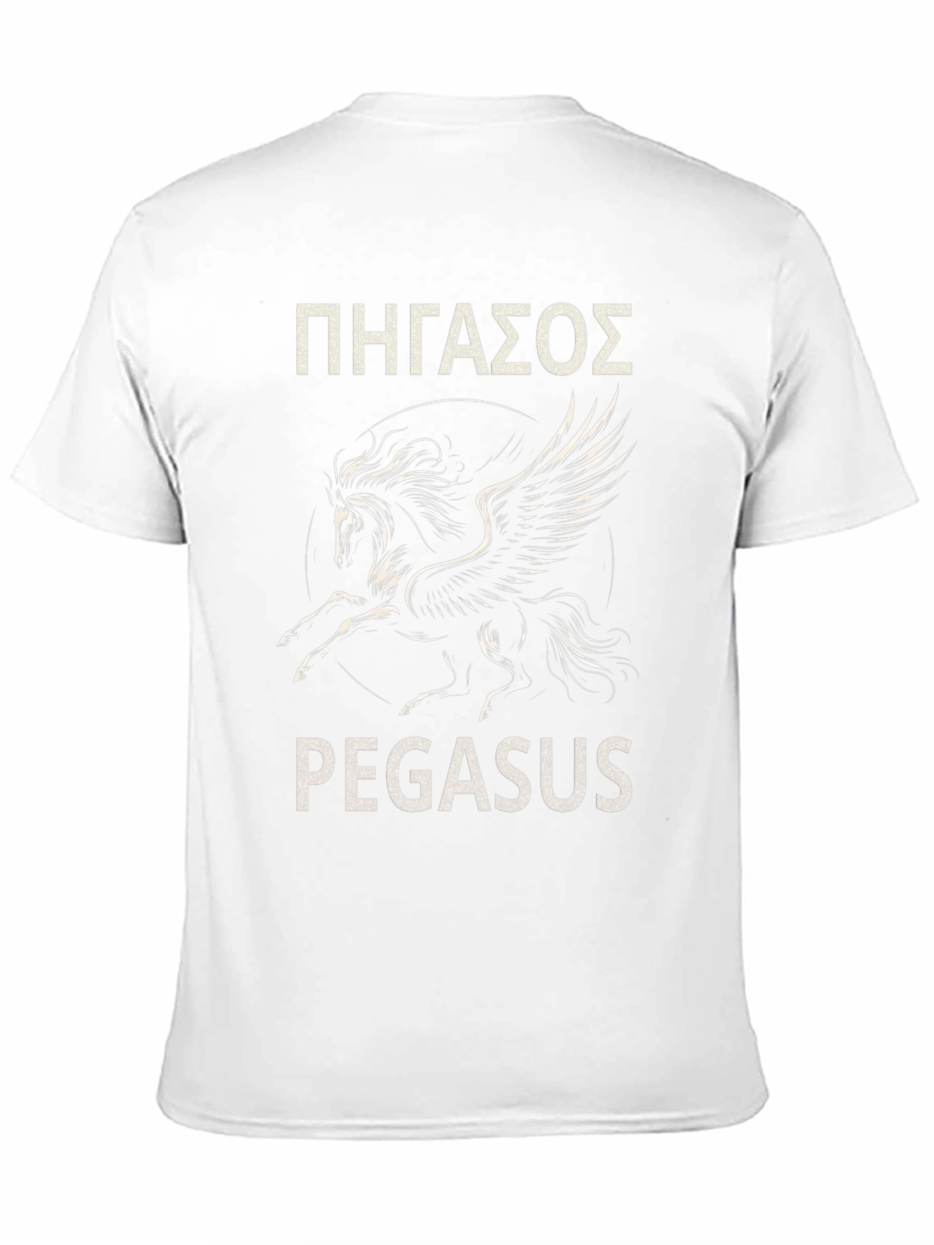 Black Pegasus Graphic T-Shirt - Mythical Creature Design view 11