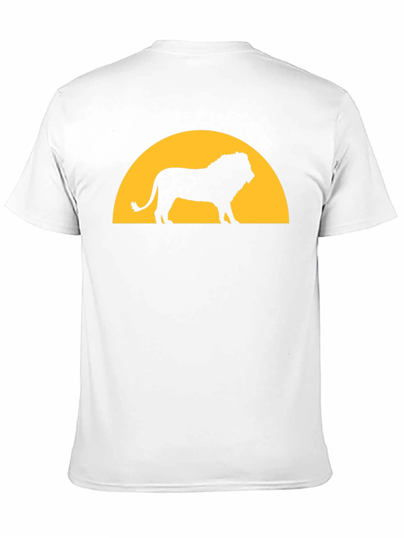 Black Lion Sunset Graphic Tee - Black T-Shirt view 11