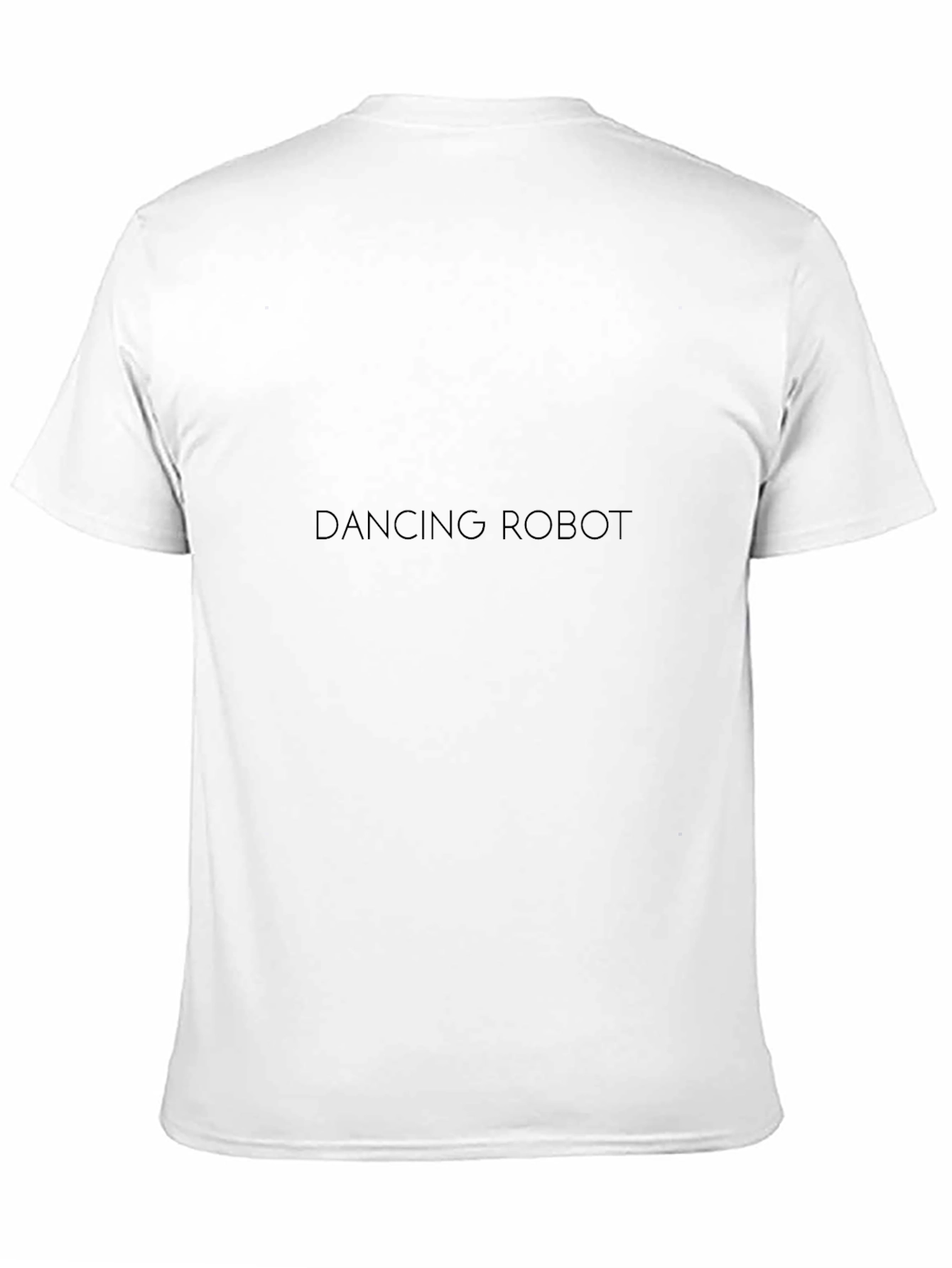 Black Dancing Robot Graphic Tee view 11
