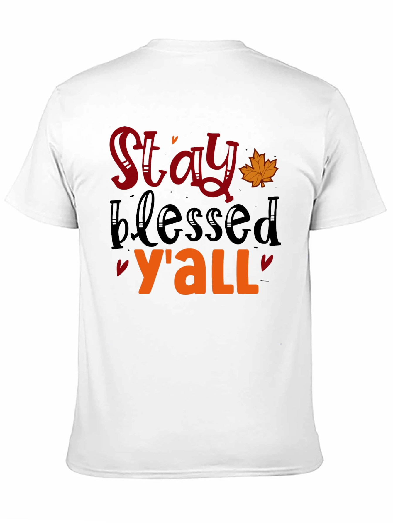 Black Stay Blessed Y'all Graphic Tee view 11