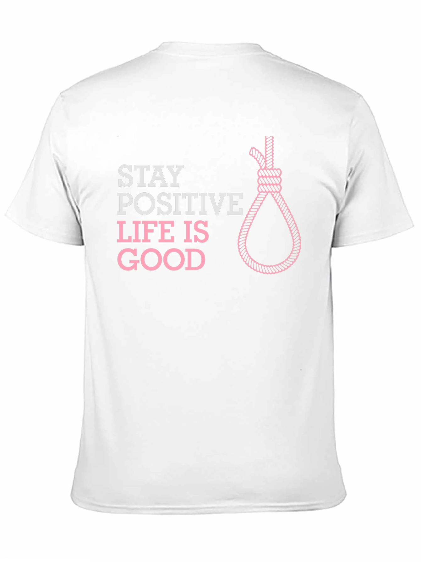 Black Stay Positive Graphic Tee - Life is Good! view 11