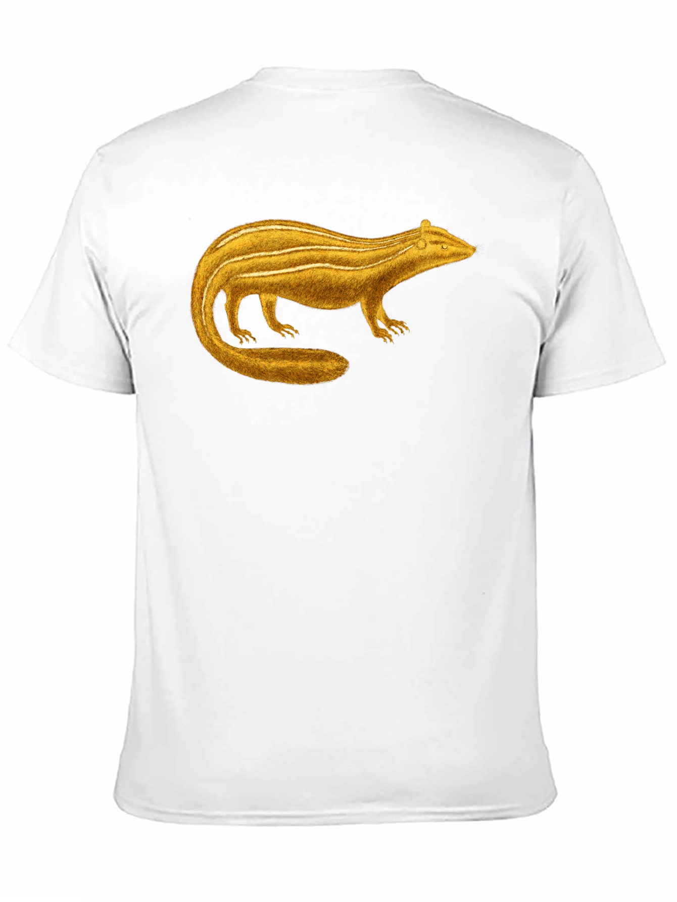 Black Golden Bandicoot Graphic Tee - Unisex Black T-Shirt view 11