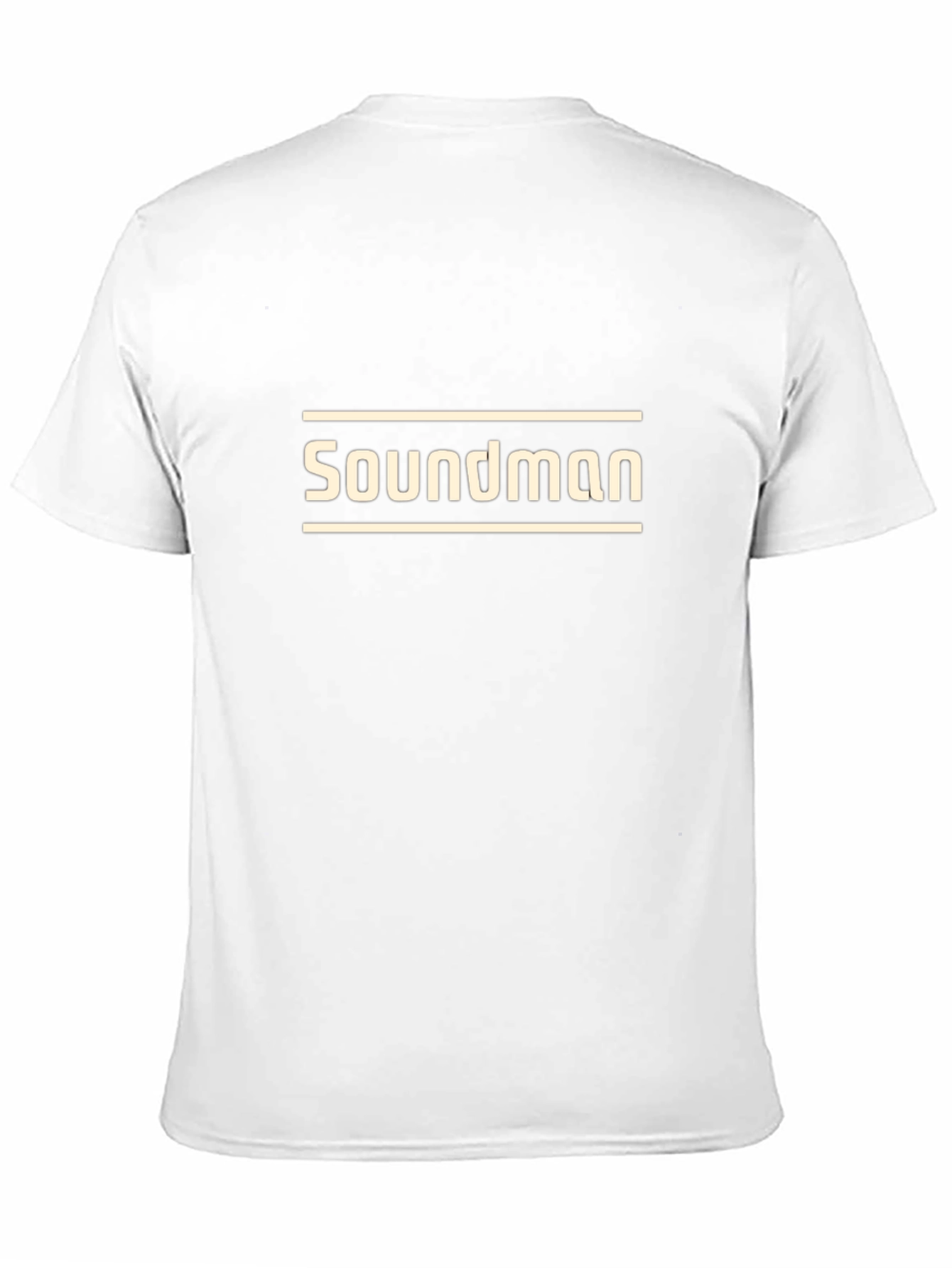 Black Soundman Graphic T-Shirt - Black Crew Neck Tee view 11