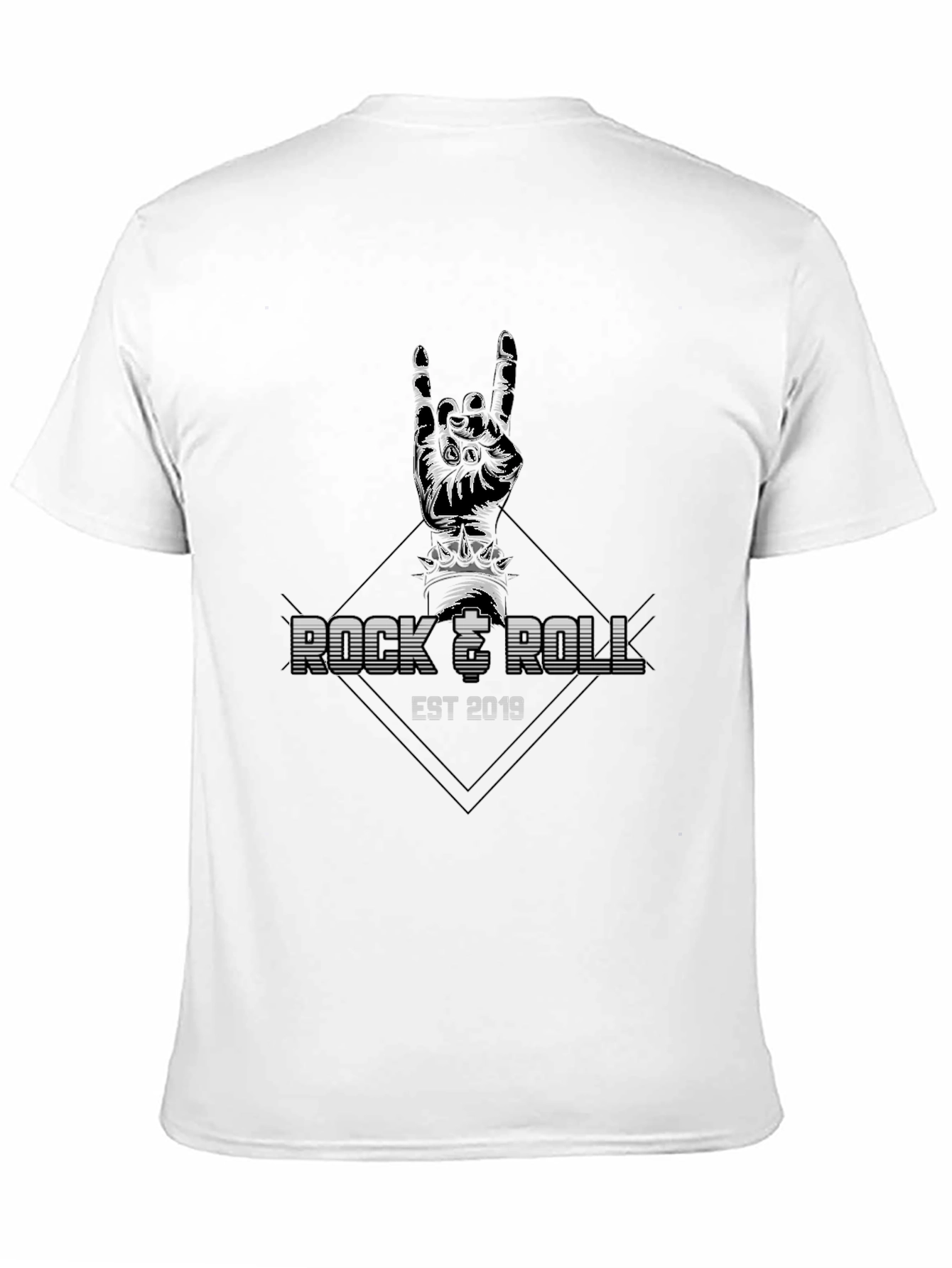 Black Rock & Roll EST 2019 Graphic T-Shirt view 11