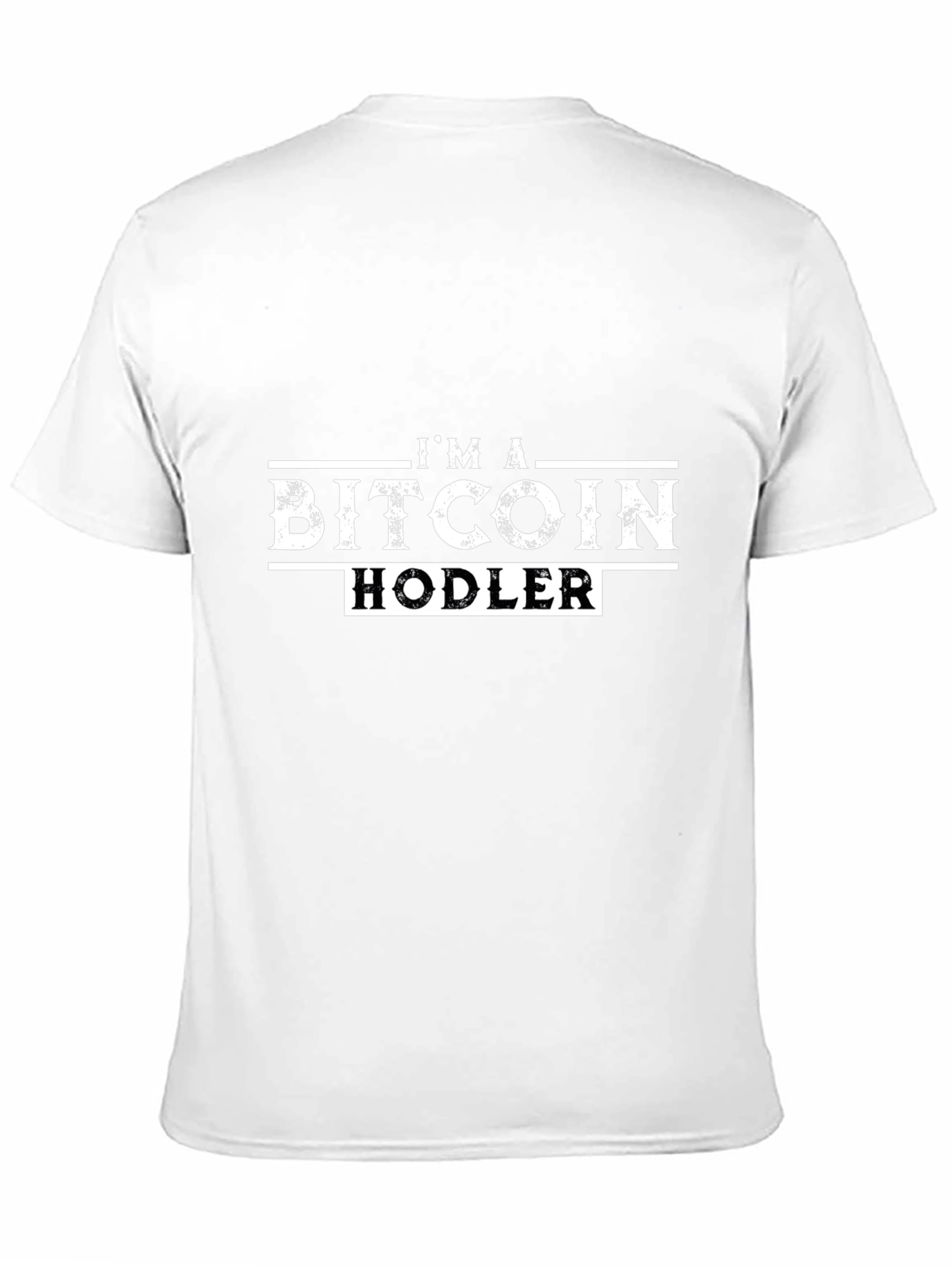 Black Bitcoin HODLer Black T-Shirt view 11