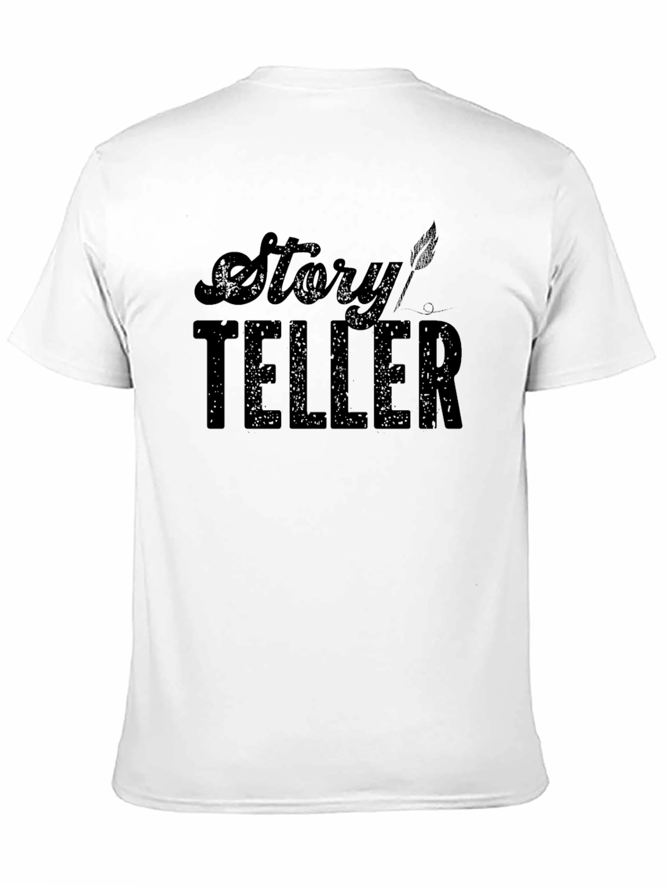 Black Story Teller Graphic Tee - Black T-Shirt view 11