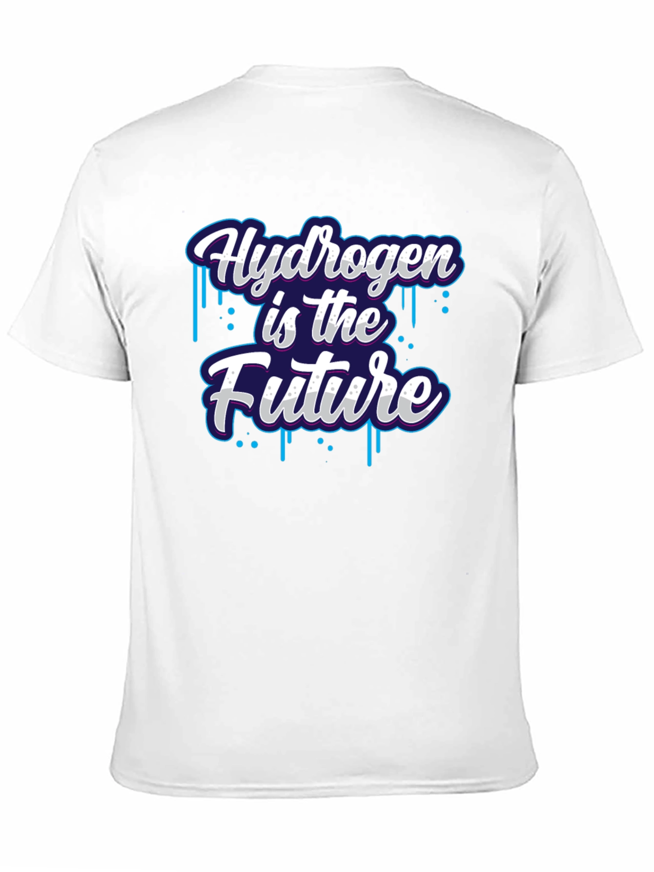 Hydrogen is the Future Graphic T-Shirt - 11