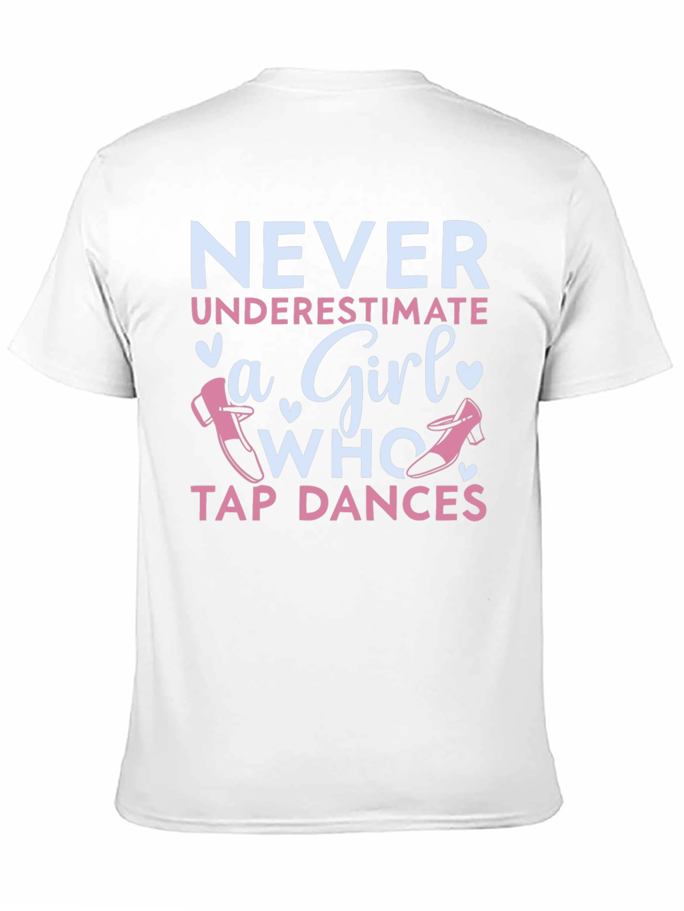 Black Never Underestimate a Girl Who Tap Dances T-Shirt view 11