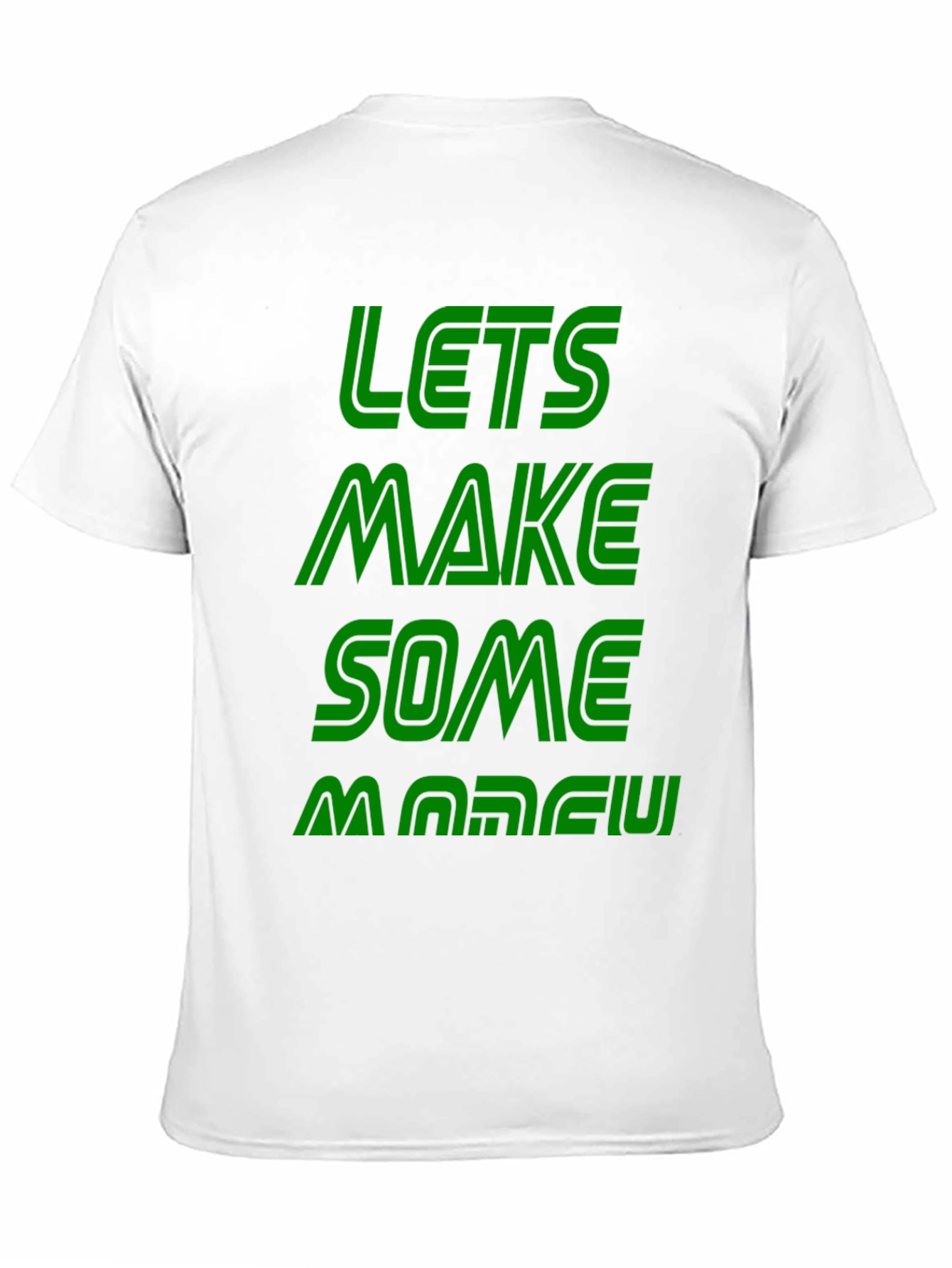 Black Let's Make Some Money Graphic Tee view 11
