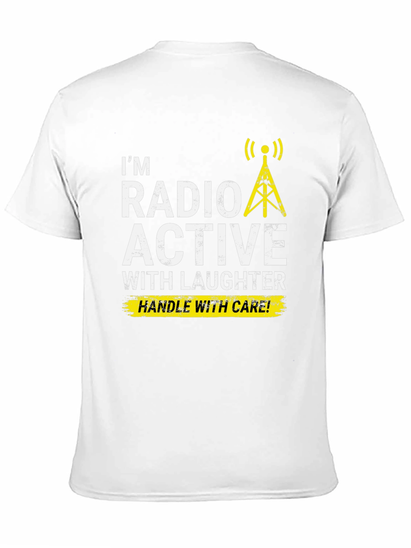 Black Radioactive Laughter T-Shirt - Handle with Care! view 11