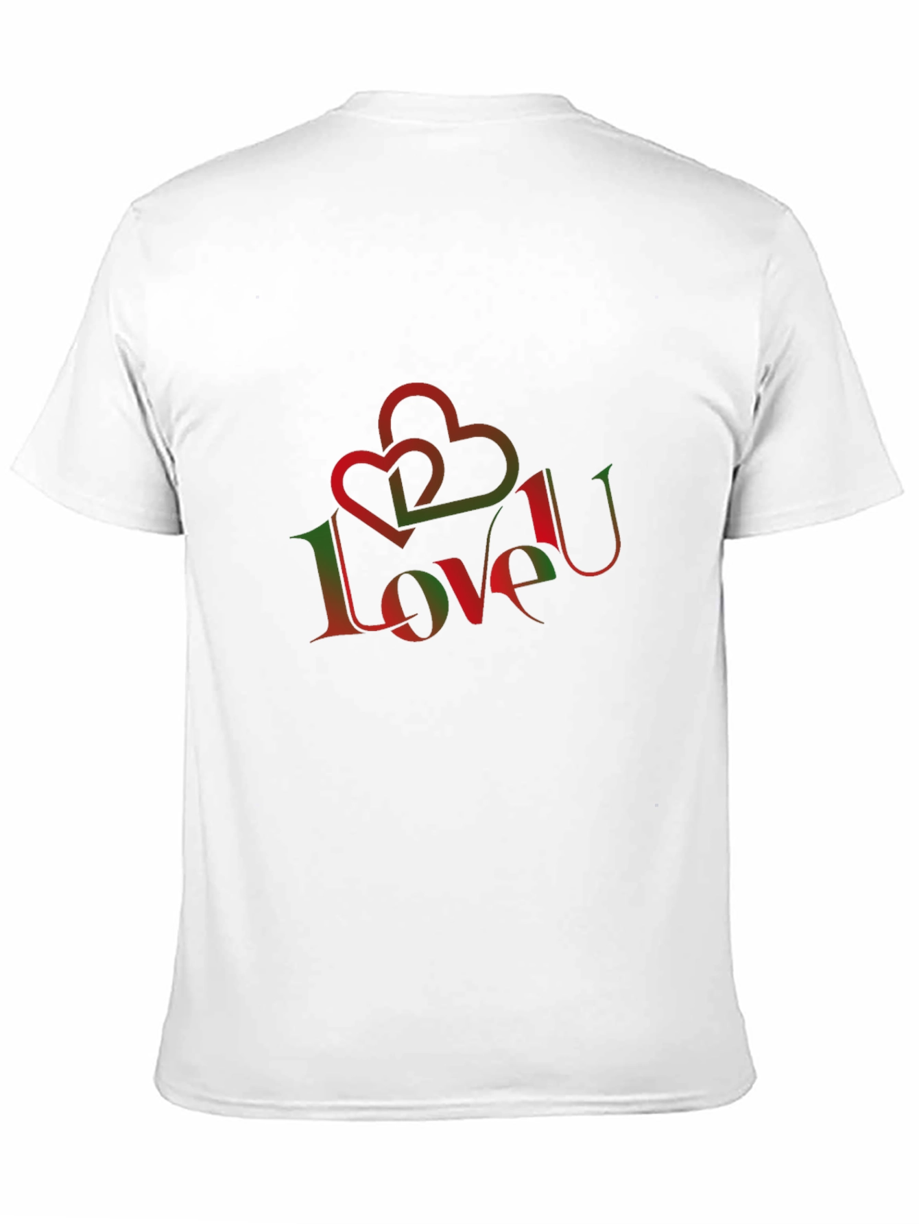Black Love U Graphic Tee - Stylish Black T-Shirt view 11