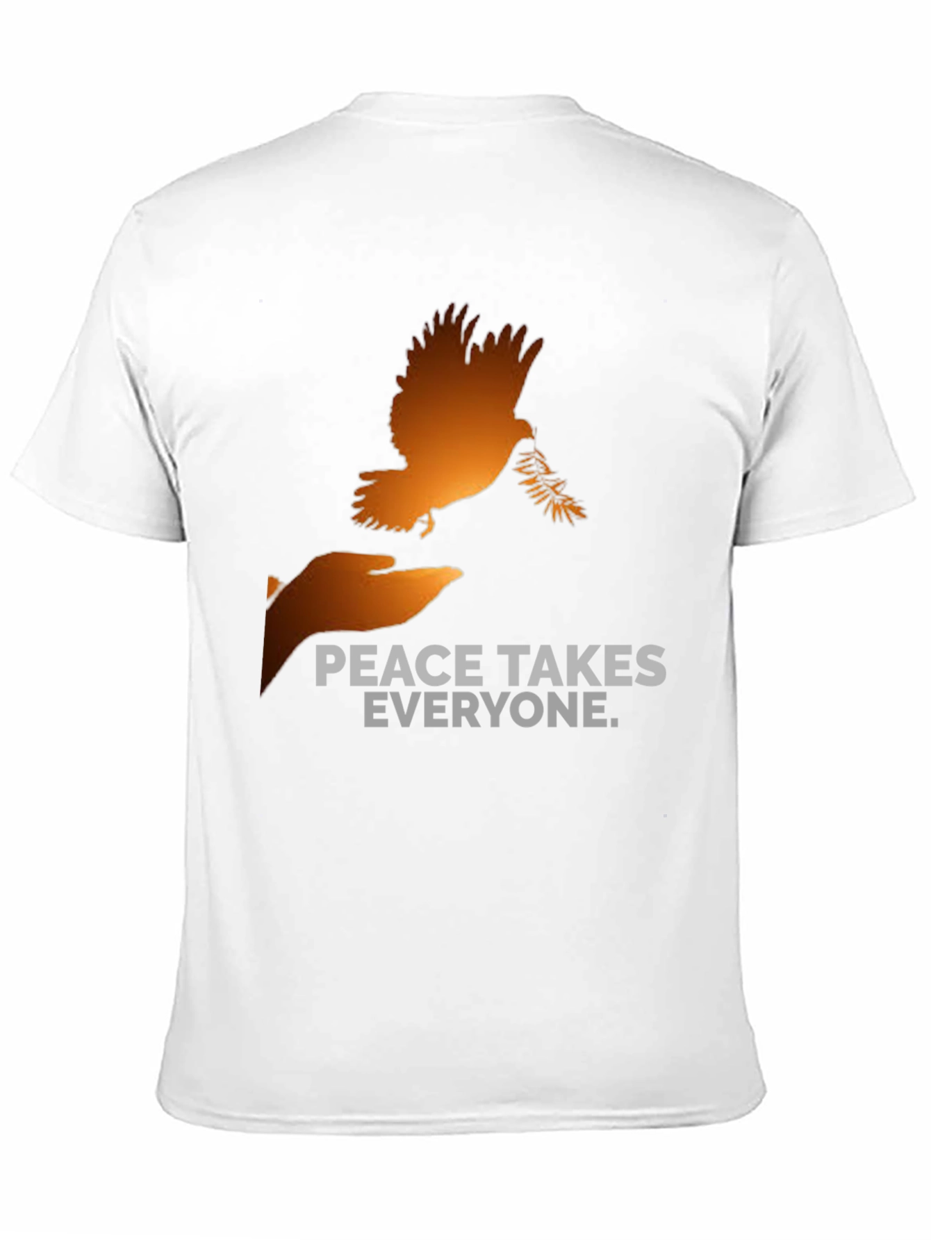 Black Peace Takes Everyone Graphic T-Shirt view 11