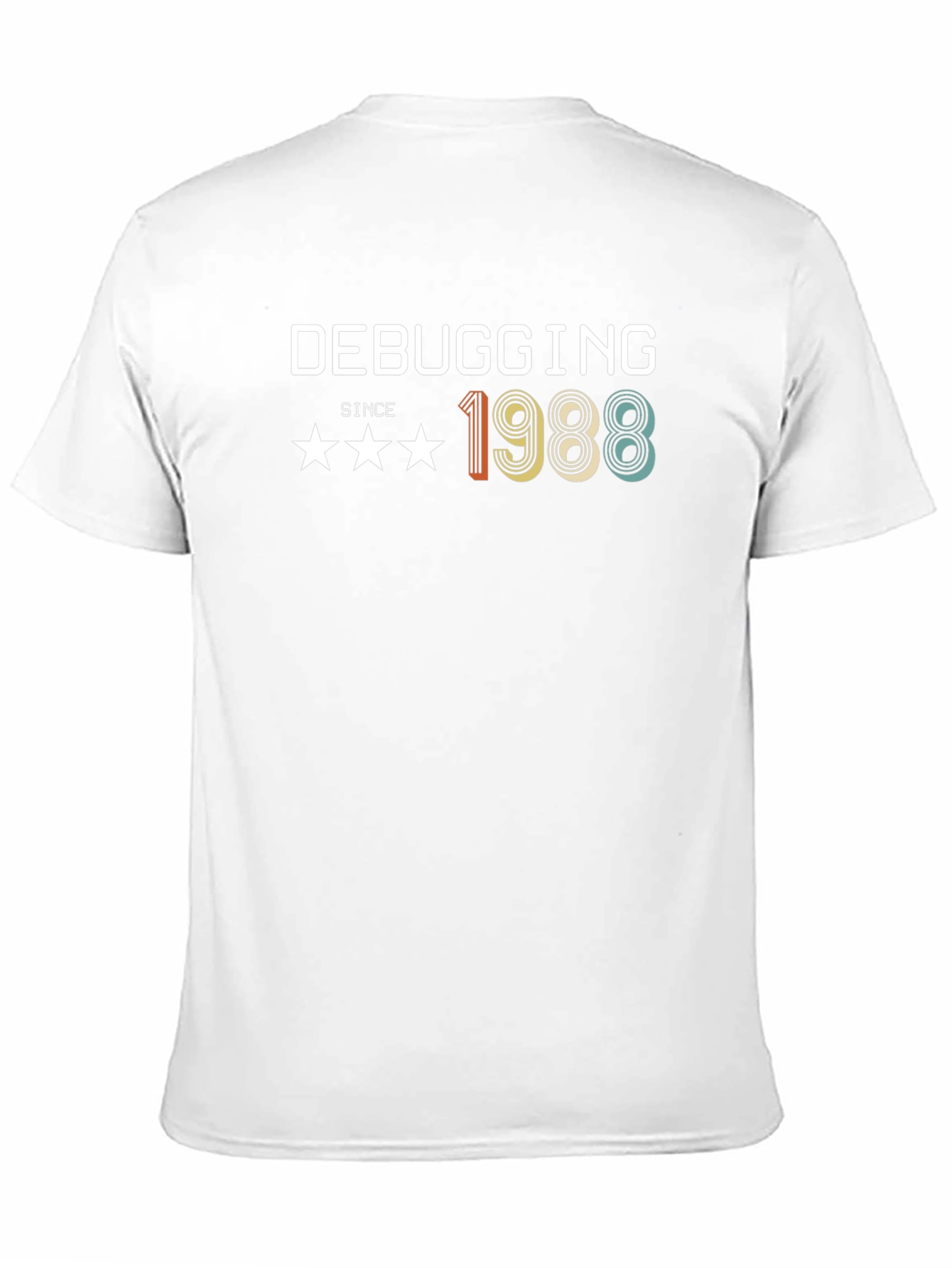 Black Debugging Since 1988 Graphic Tee view 11