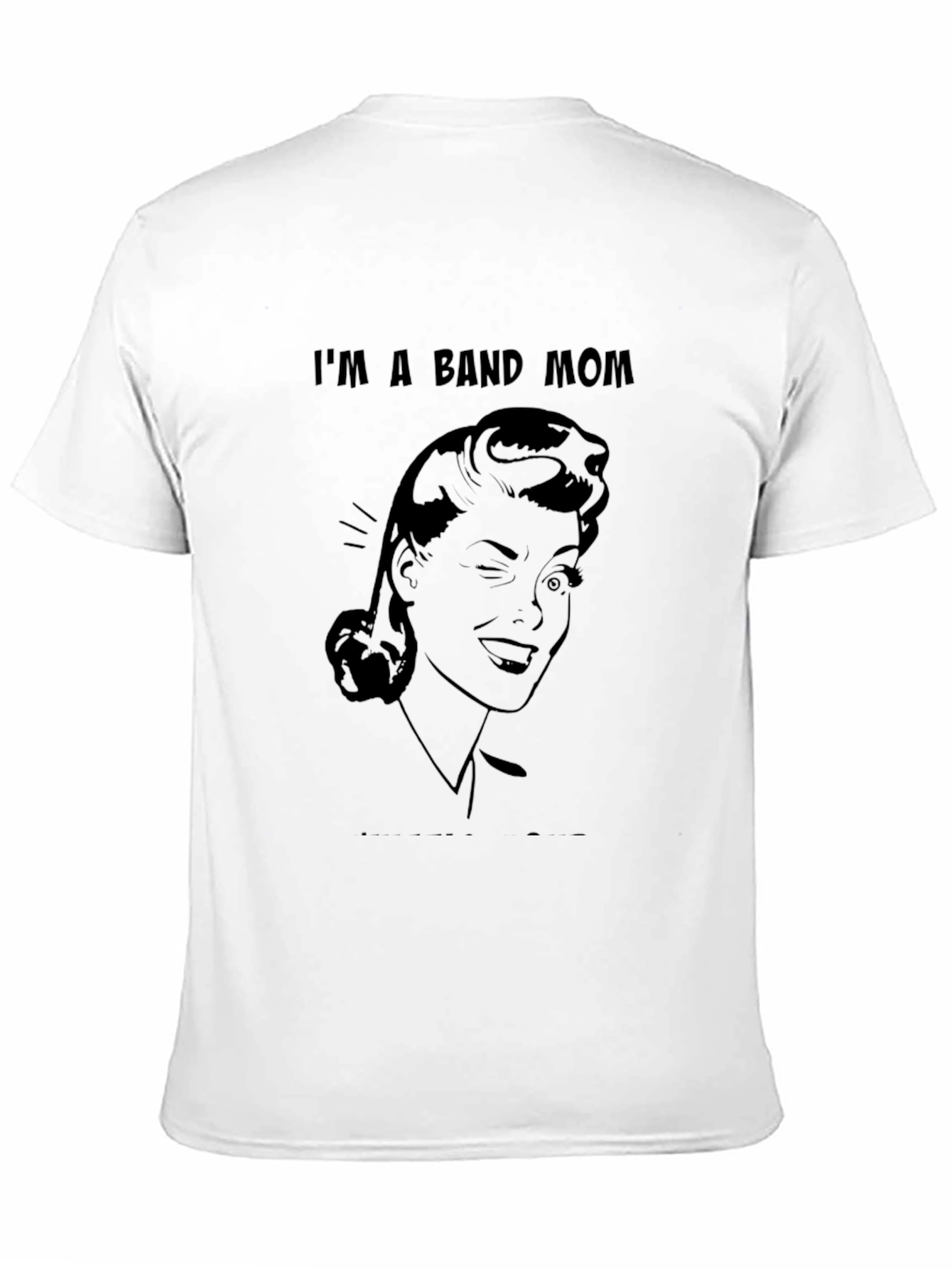 Black I'm a Band Mom - Unisex T-Shirt view 11