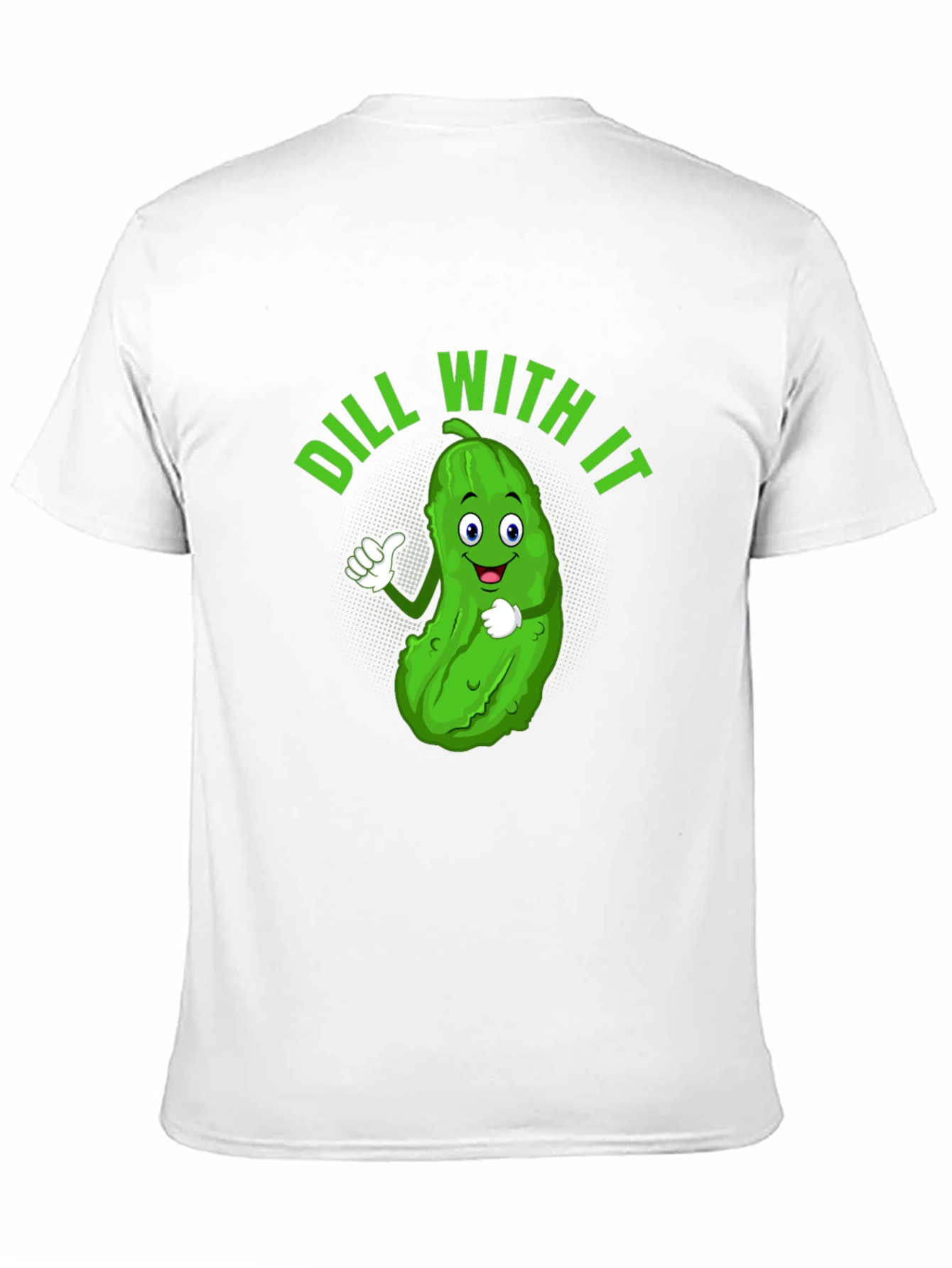 Black Dill With It Funny Pickle Graphic Tee view 11