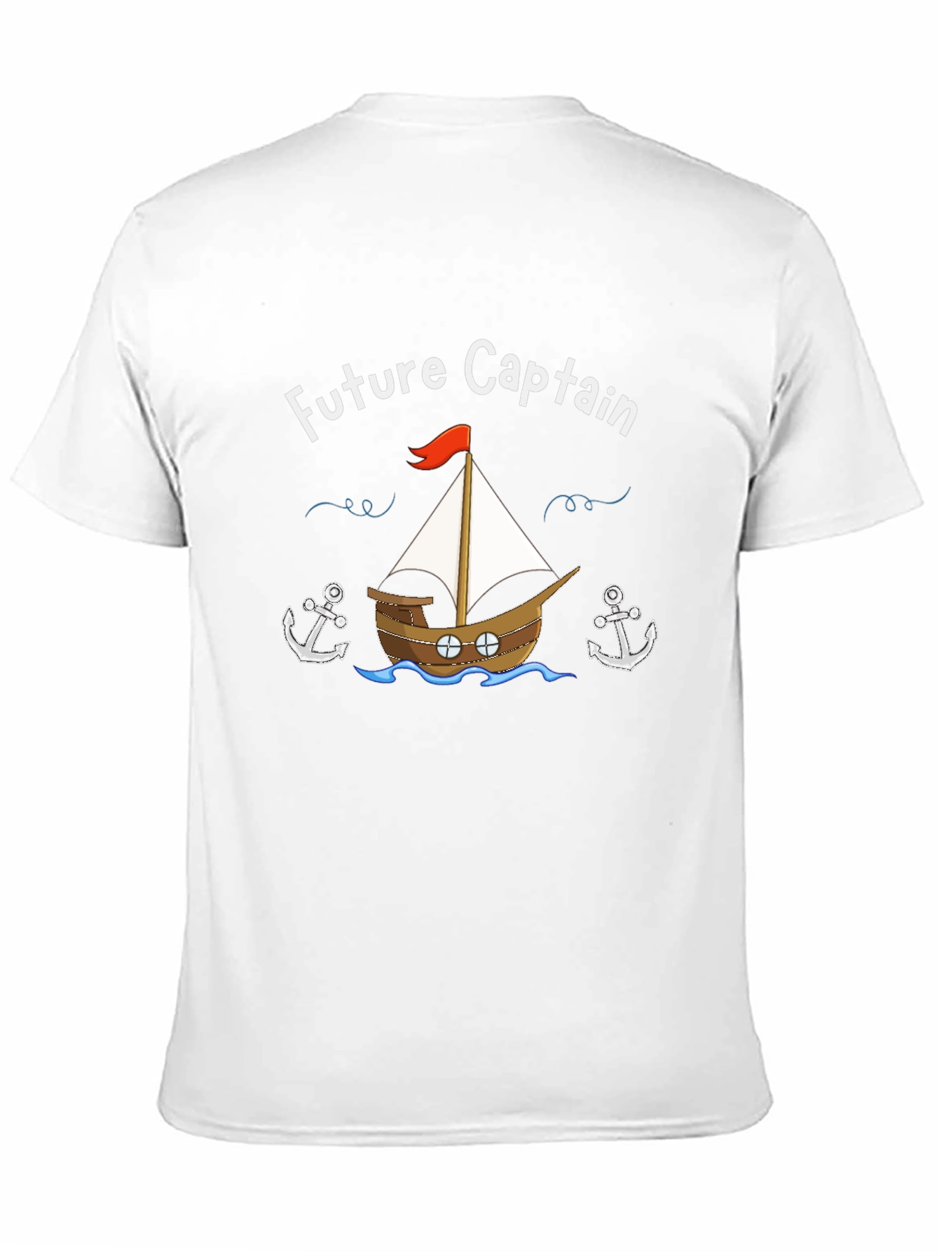 Black Future Captain T-Shirt: Nautical Adventure Awaits view 11