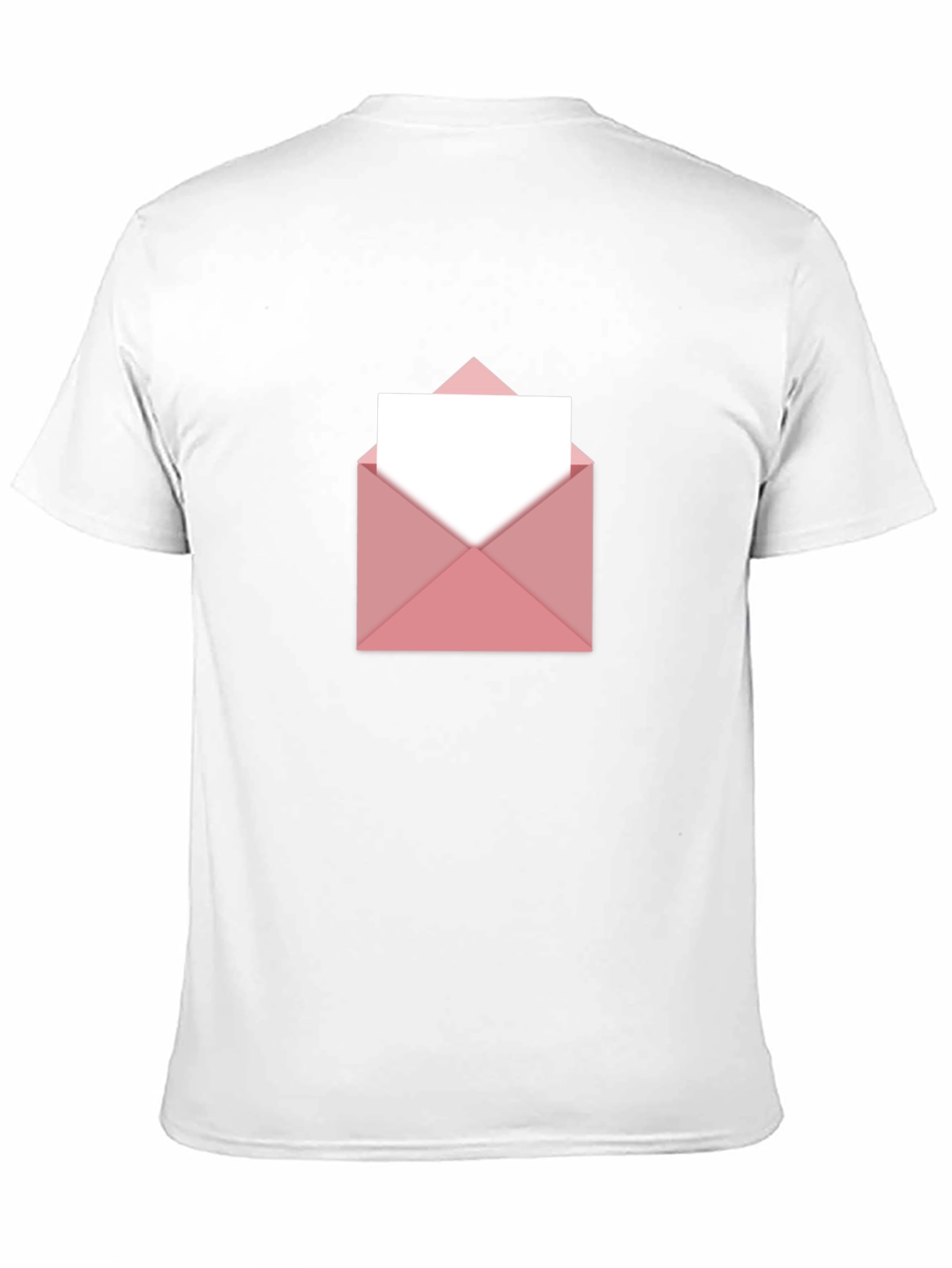 Black Pink Envelope Graphic T-Shirt - Trendy & Stylish view 11