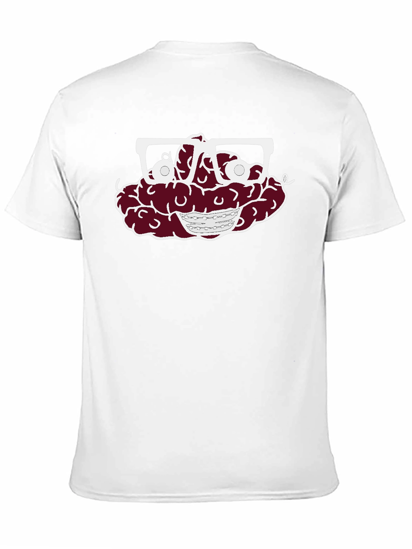 Black Brain with Glasses Graphic Tee - Unisex T-Shirt view 11