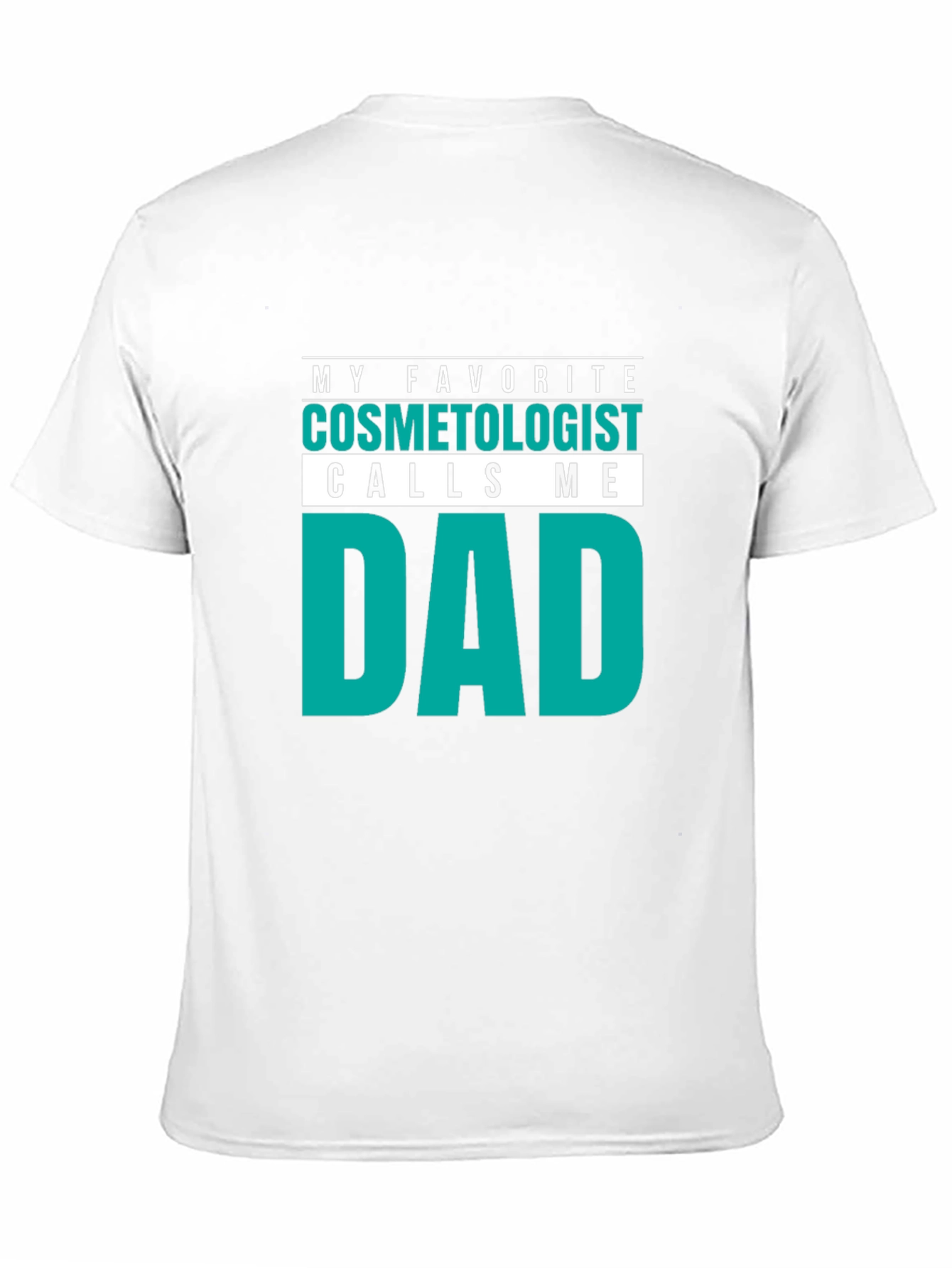 Black Cosmetologist Dad T-Shirt - Funny Gift Idea! view 11
