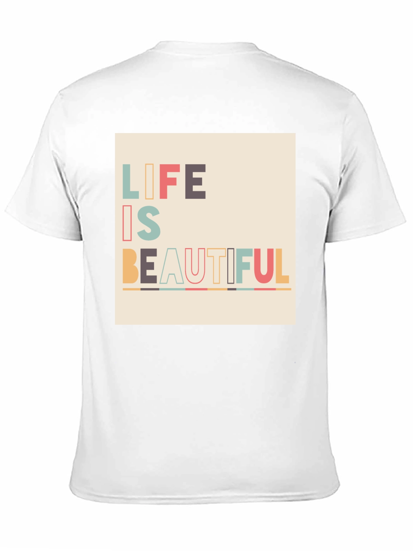 Black Life is Beautiful Graphic Tee - Black view 11
