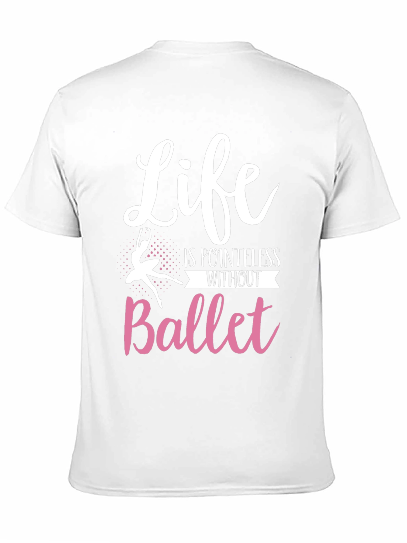 Black Life is Pointless Without Ballet T-Shirt view 11
