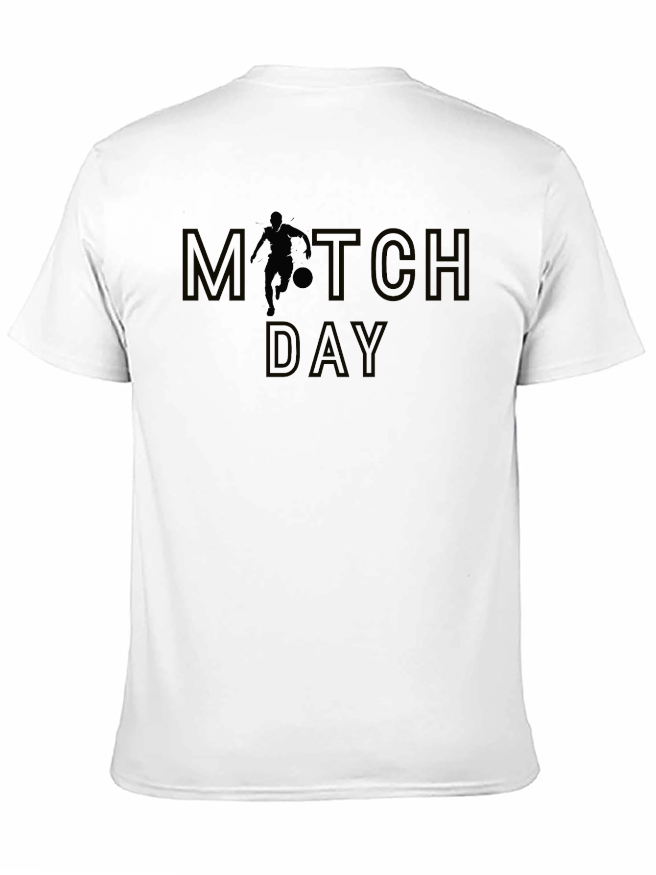 Black Match Day Soccer T-Shirt view 11