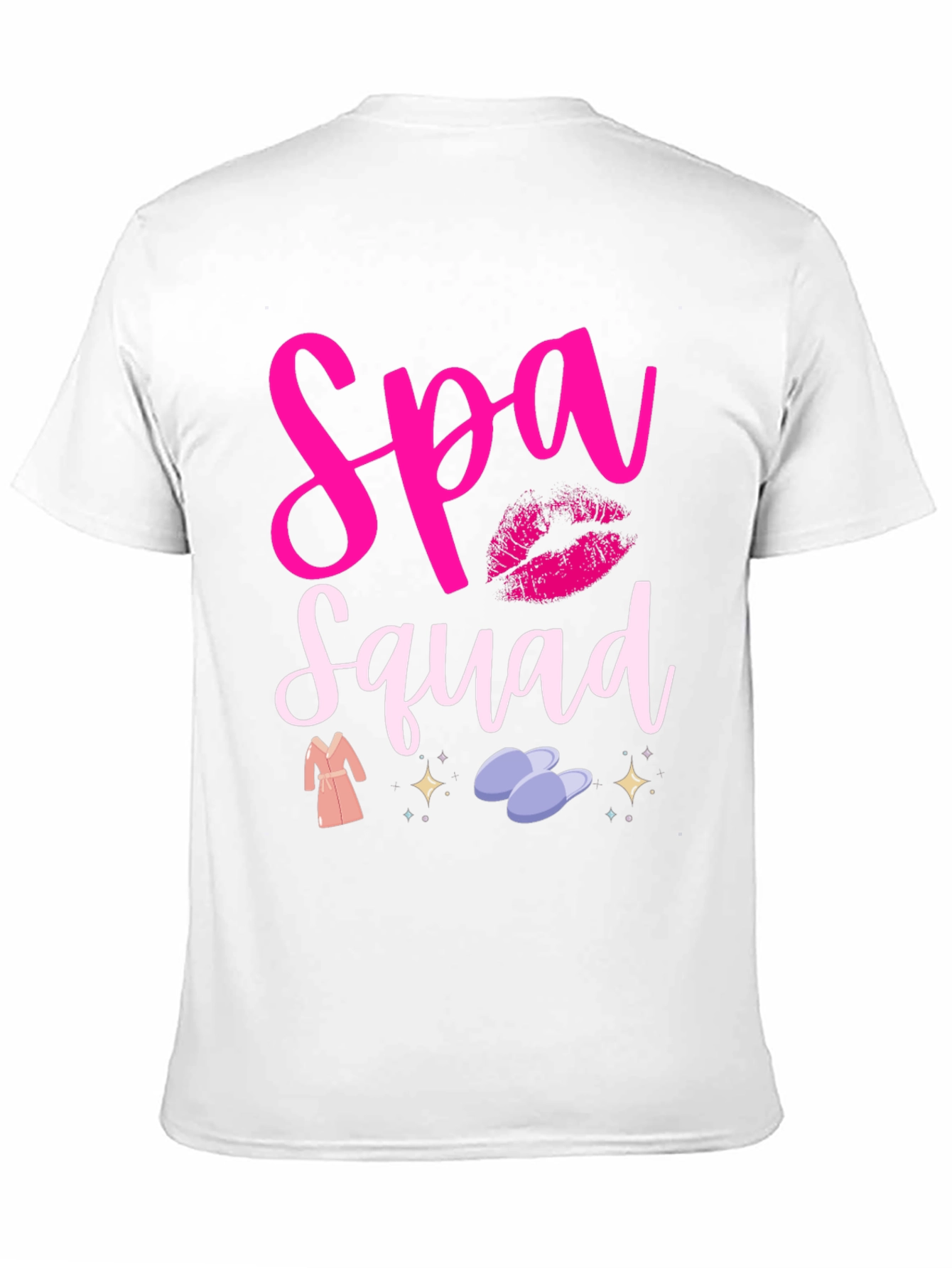 Black Spa Squad Graphic Tee - Relax in Style view 11