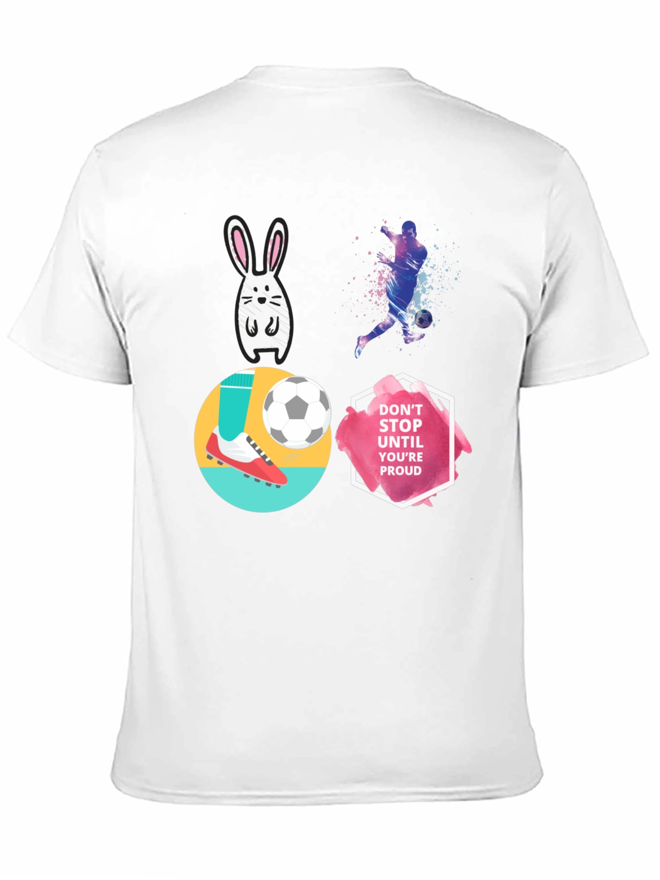 Black Soccer Dreams T-Shirt - Unique Graphic Tee view 11