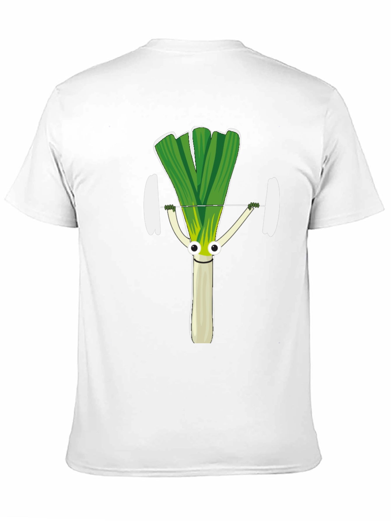 Weightlifting Leek Graphic Tee - Funny Workout Shirt - 11