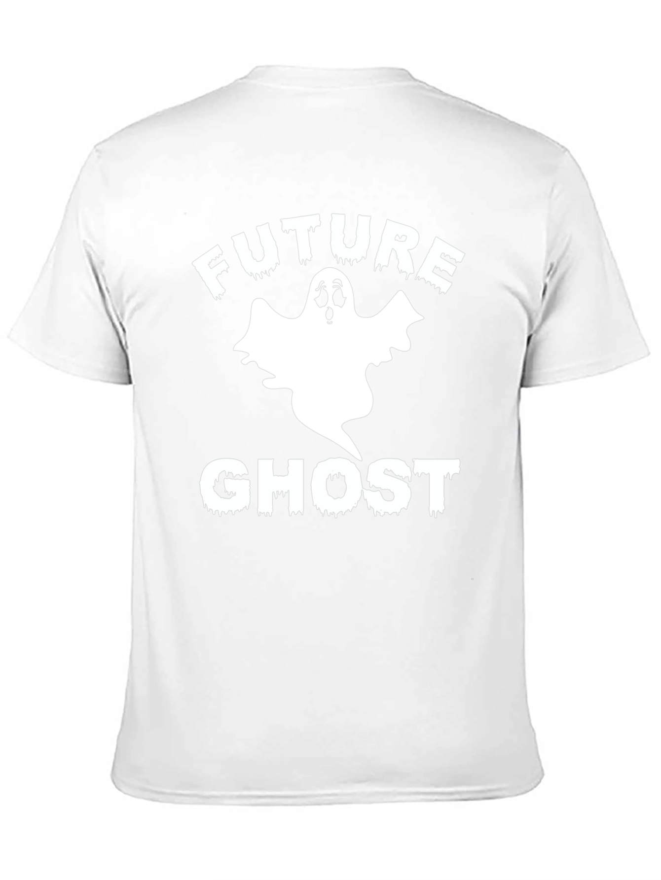 Black Future Ghost T-Shirt - Halloween Spooky Season view 11
