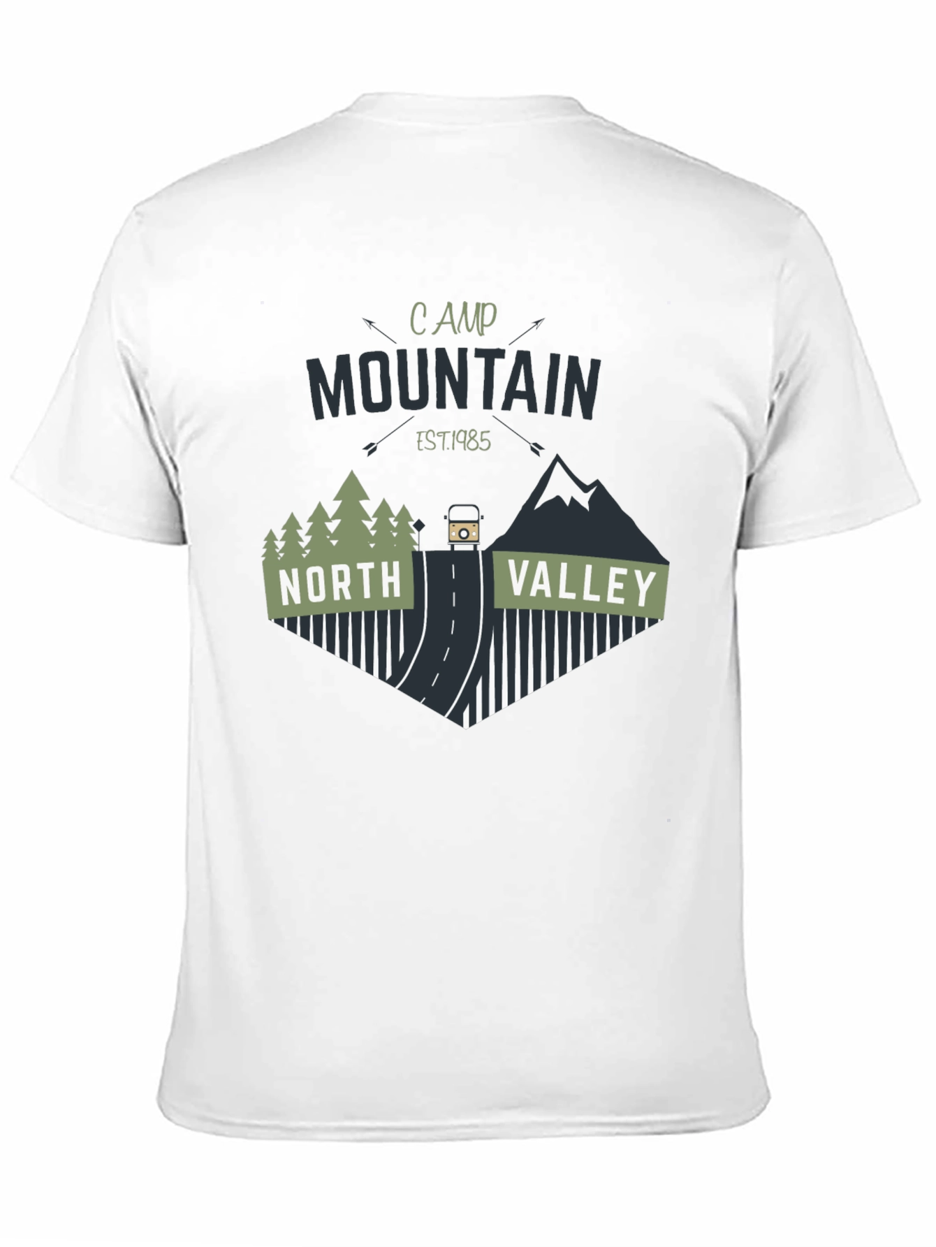 Black Camp Mountain North Valley T-Shirt view 11