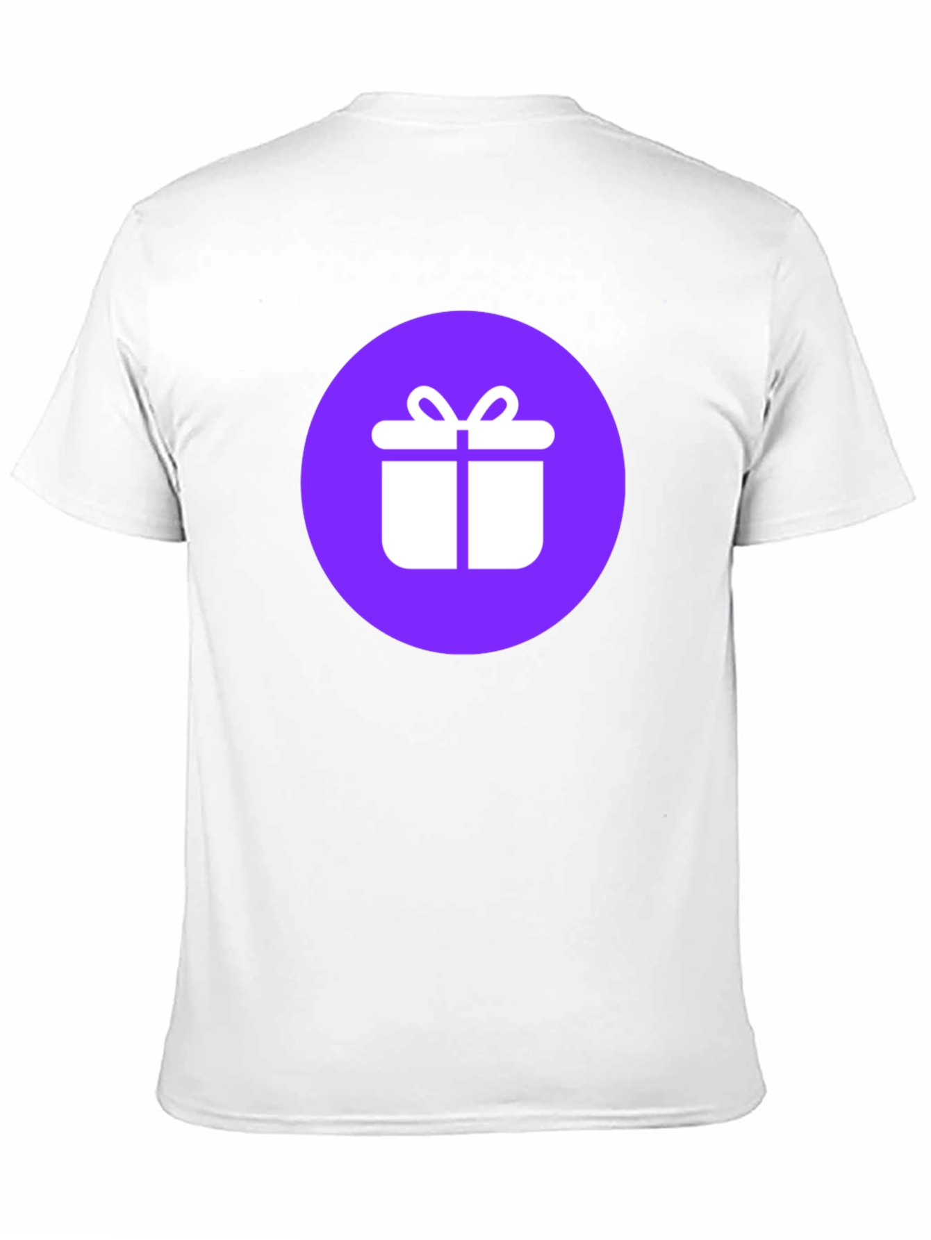 Black Gift Icon Tee - Black Cotton Blend view 11