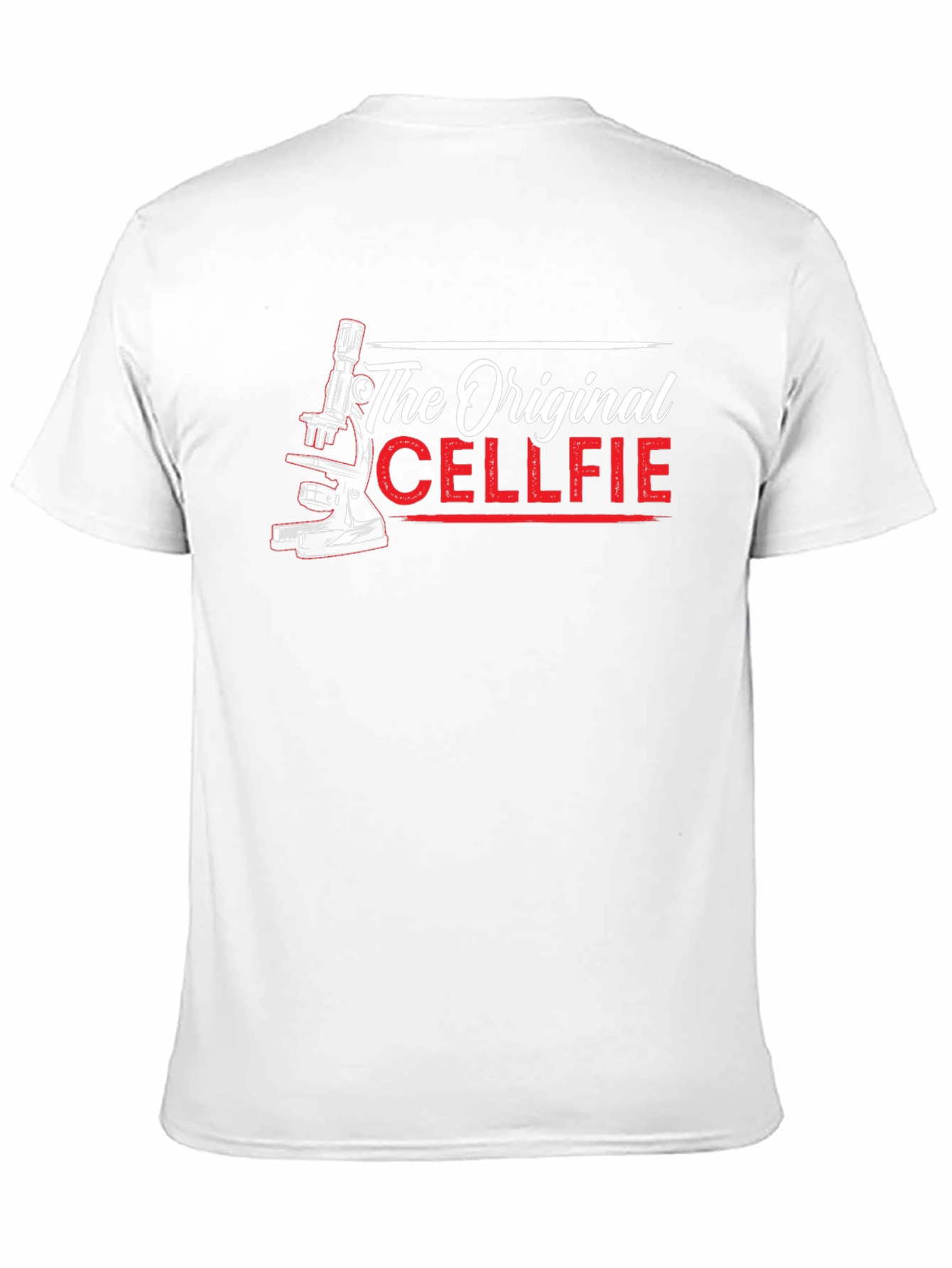 Black The Original Cellfie T-Shirt - Biology Humor view 11