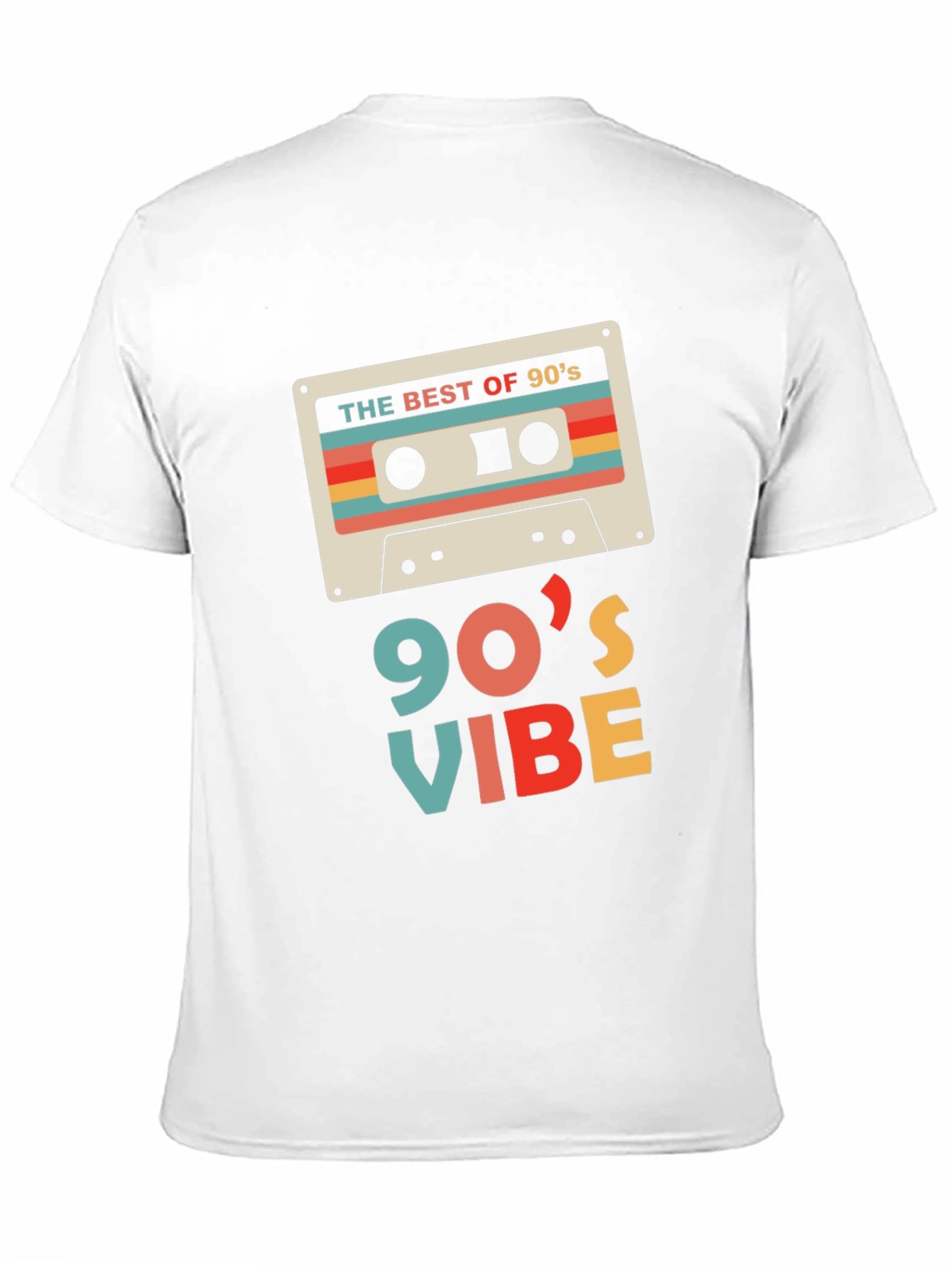 Black Retro 90's Vibe Graphic Tee view 11