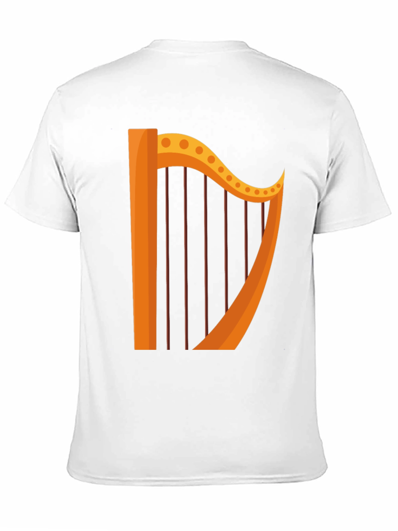 Black Harp Graphic Black T-Shirt view 11