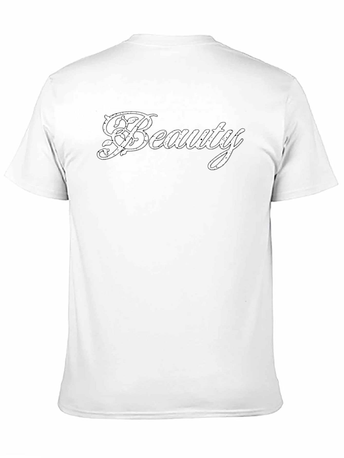 Black Beauty Graphic Tee - Men's Black Cotton T-Shirt view 11