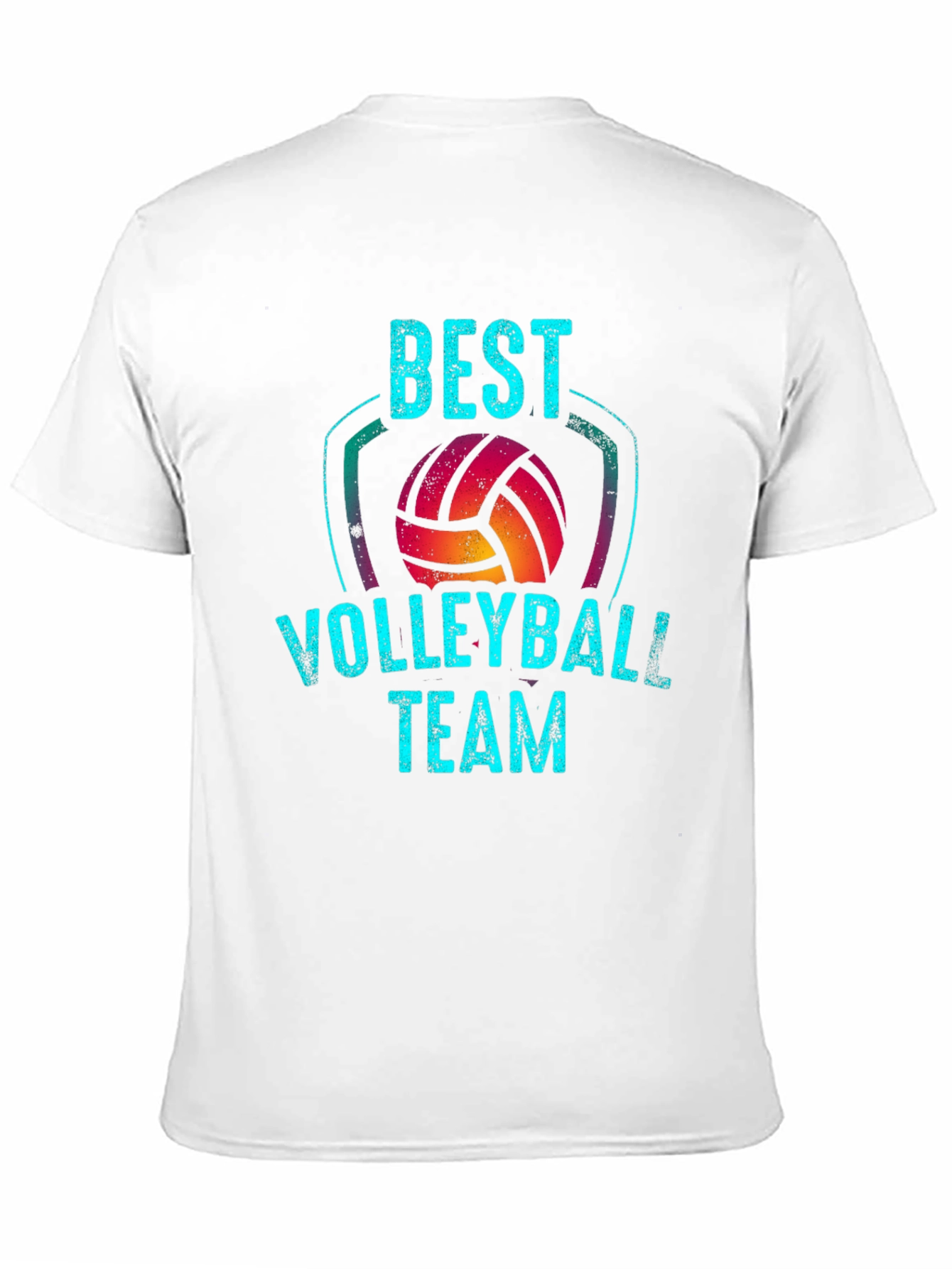Black Best Volleyball Team Graphic Tee view 11