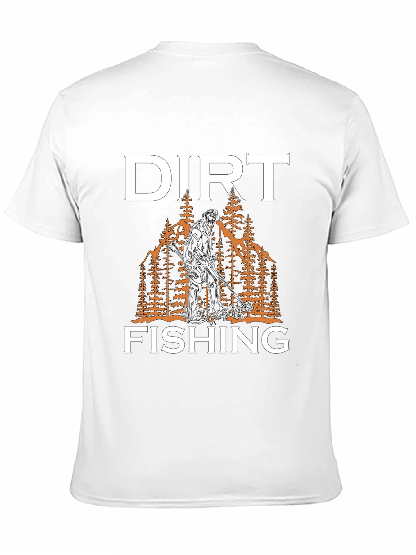 Black Dirt Fishing T-Shirt - Metal Detecting Apparel view 11